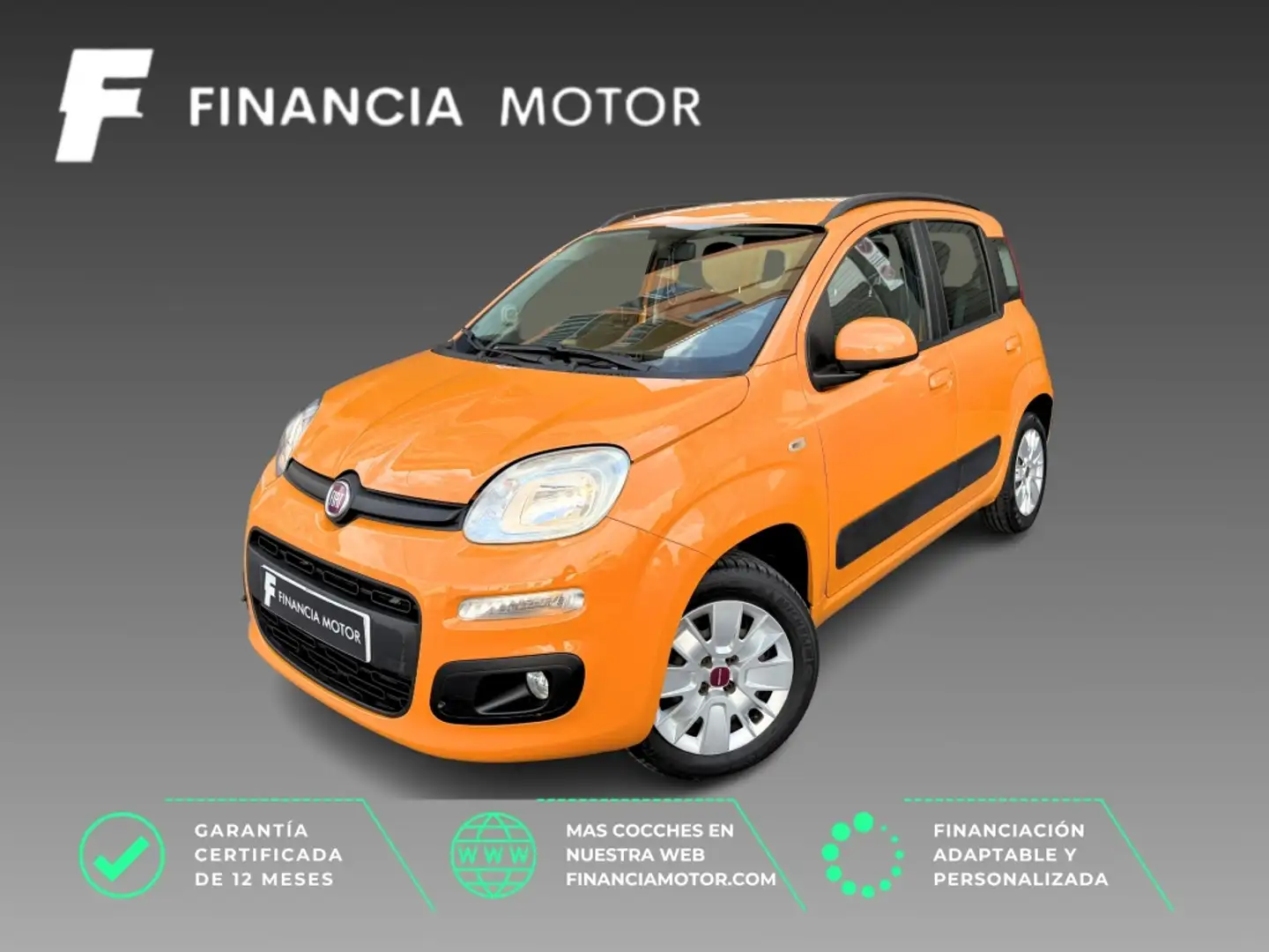 Fiat Panda 1.2 Pop Arancione - 1