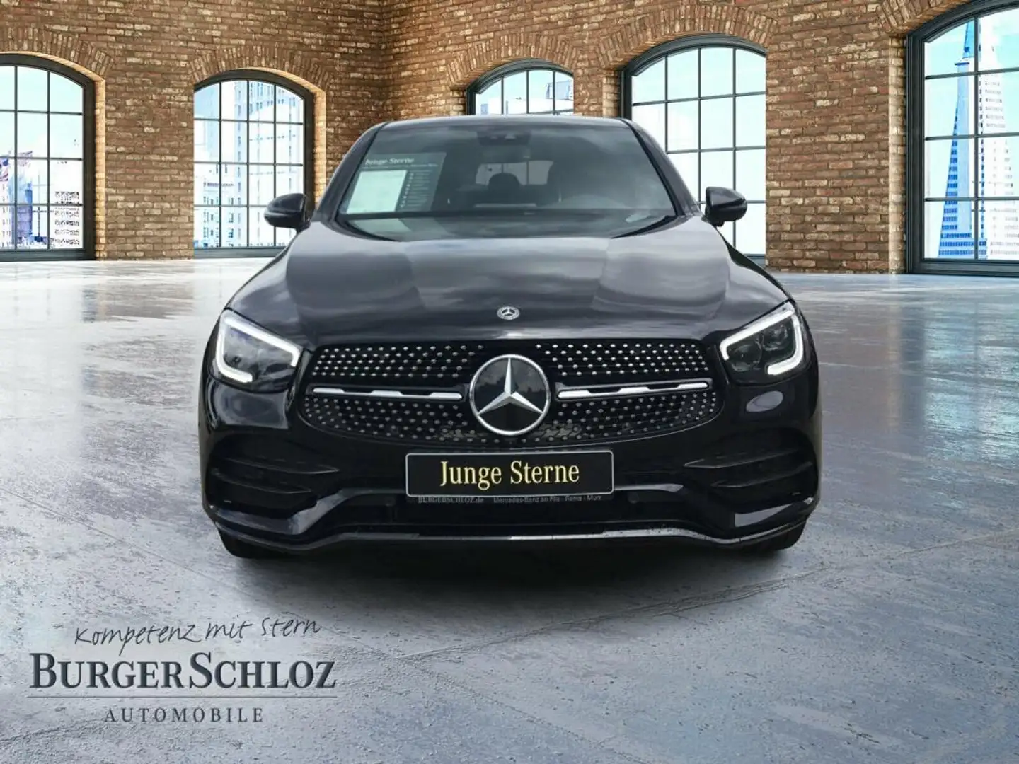 Mercedes-Benz GLC 220 d 4MATIC Coupé Night SpurH SpurW Sport Чорний - 2
