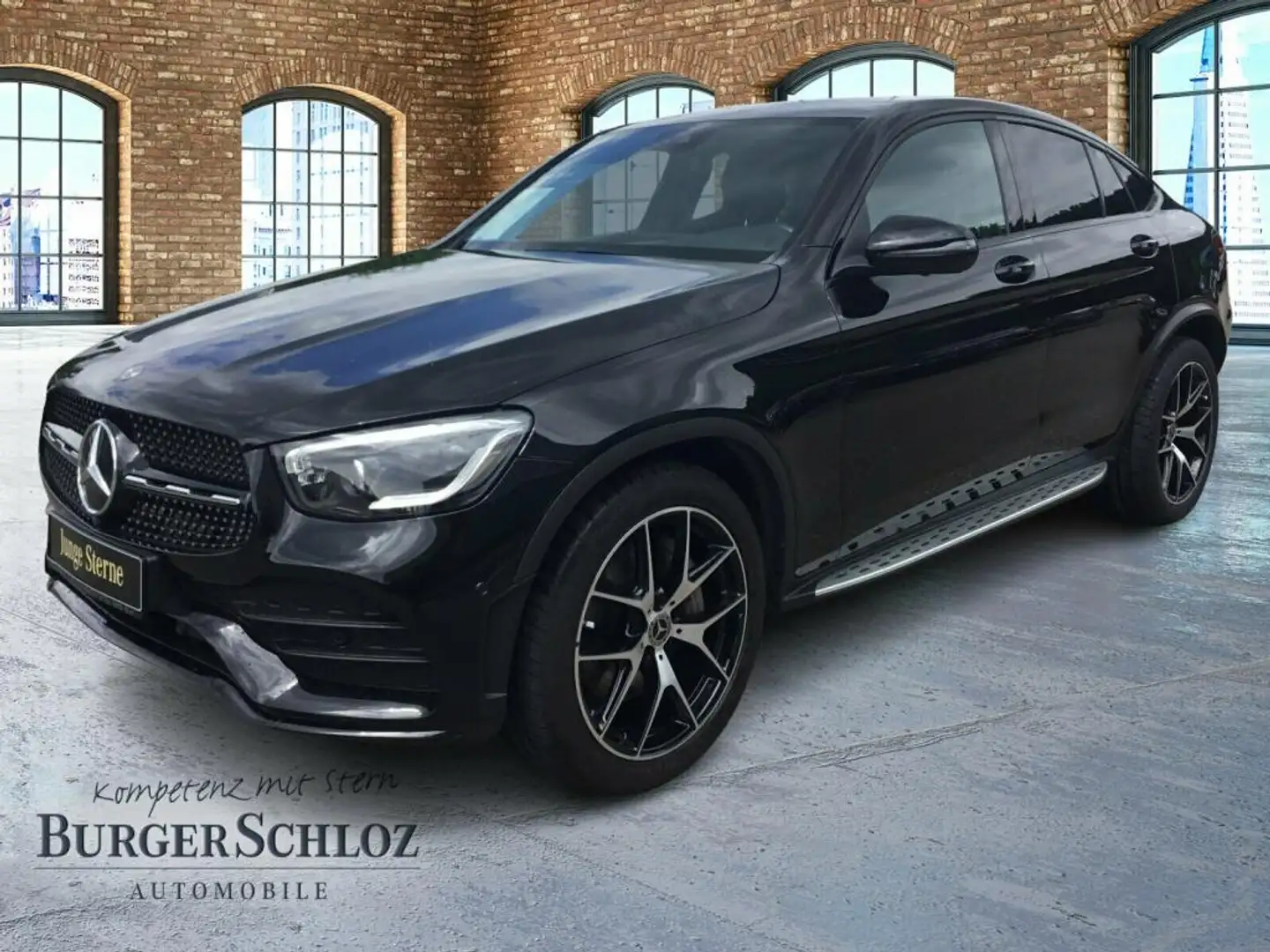 Mercedes-Benz GLC 220 d 4MATIC Coupé Night SpurH SpurW Sport Чорний - 1