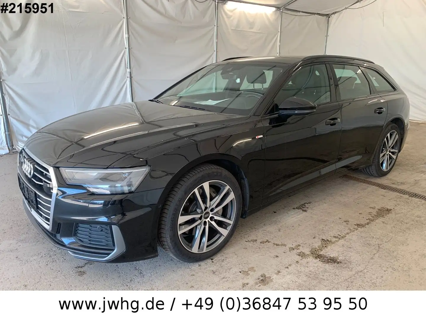 Audi A6 50 quattro S-Line ACC+VIRTUAL/19"/AHK/LEDER Schwarz - 1