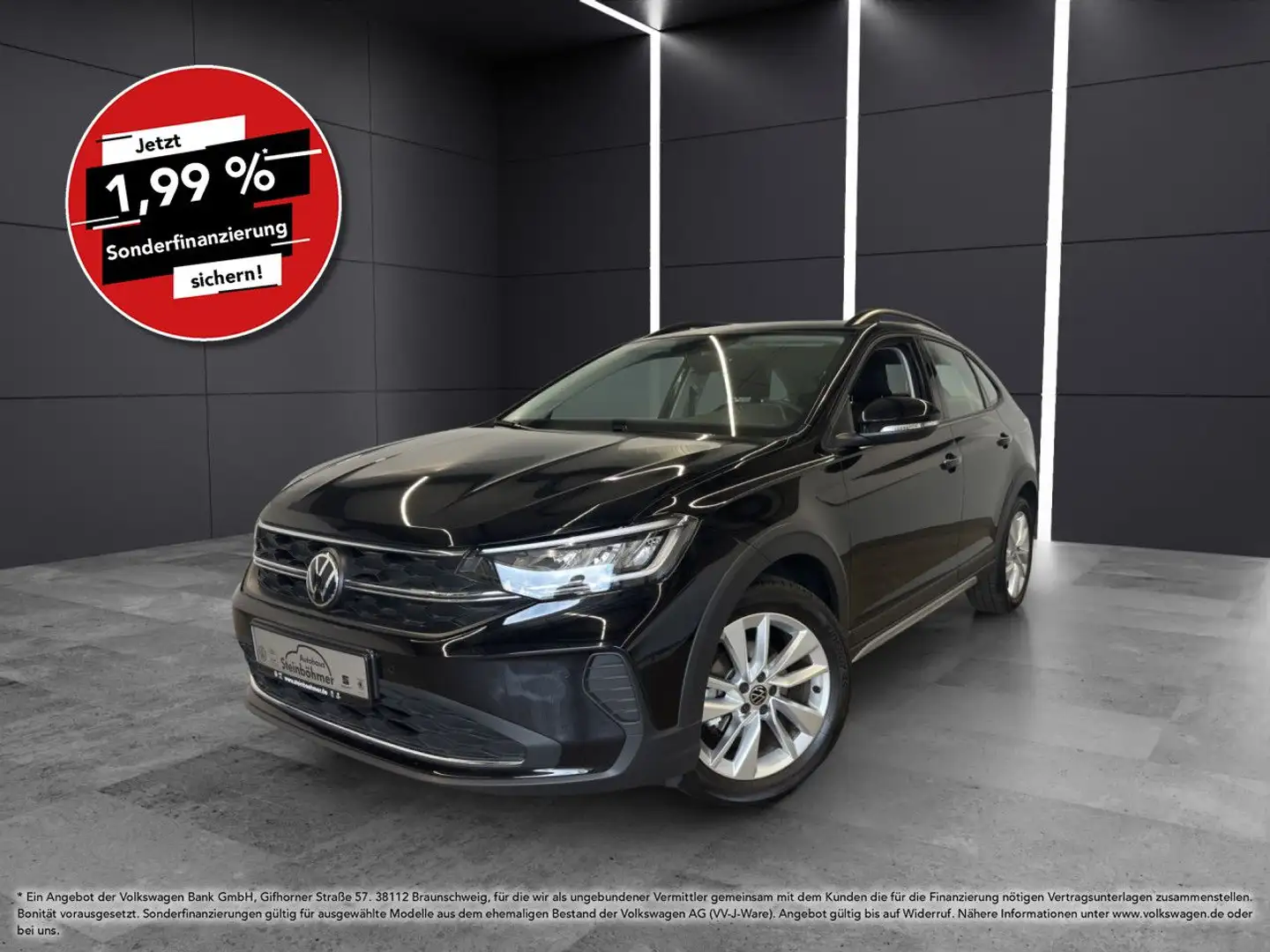 Volkswagen Taigo Life 1.0TSI DSG LED NAV Pro SHZ AppCon Navi Schwarz - 1