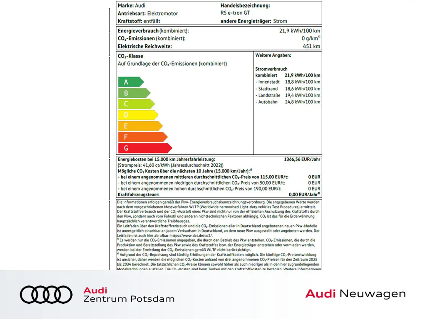 Audi RS e-tron GT 440 kW SITZBELÜFTUNG LASER B&O crna - 2