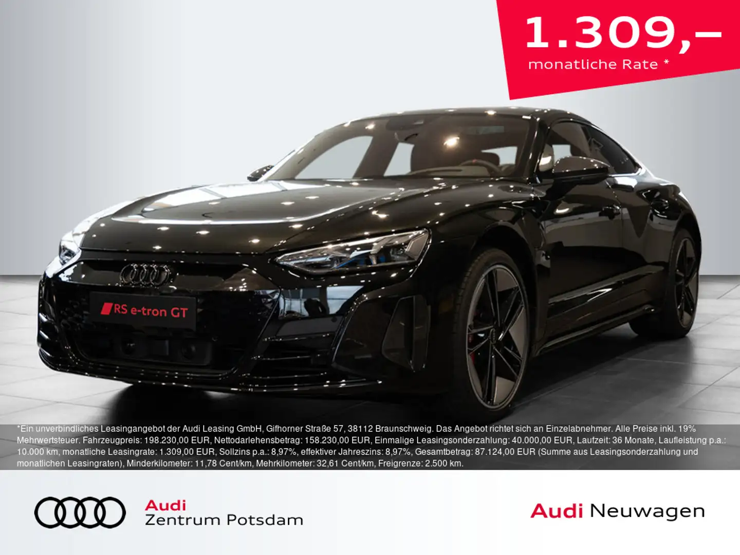 Audi RS e-tron GT 440 kW SITZBELÜFTUNG LASER B&O Fekete - 1