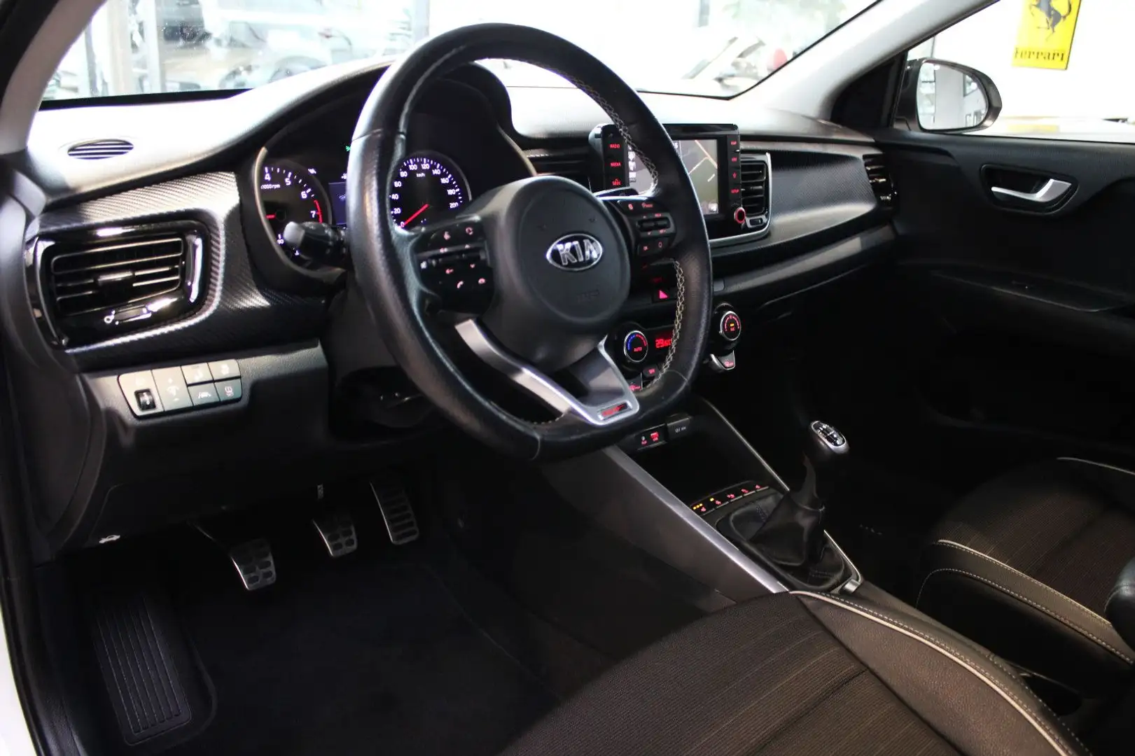 Kia Rio RIO 1.0 T-GDI *GT-LINE* NAVI/LEDER/GLASD./ALU`S Weiß - 2