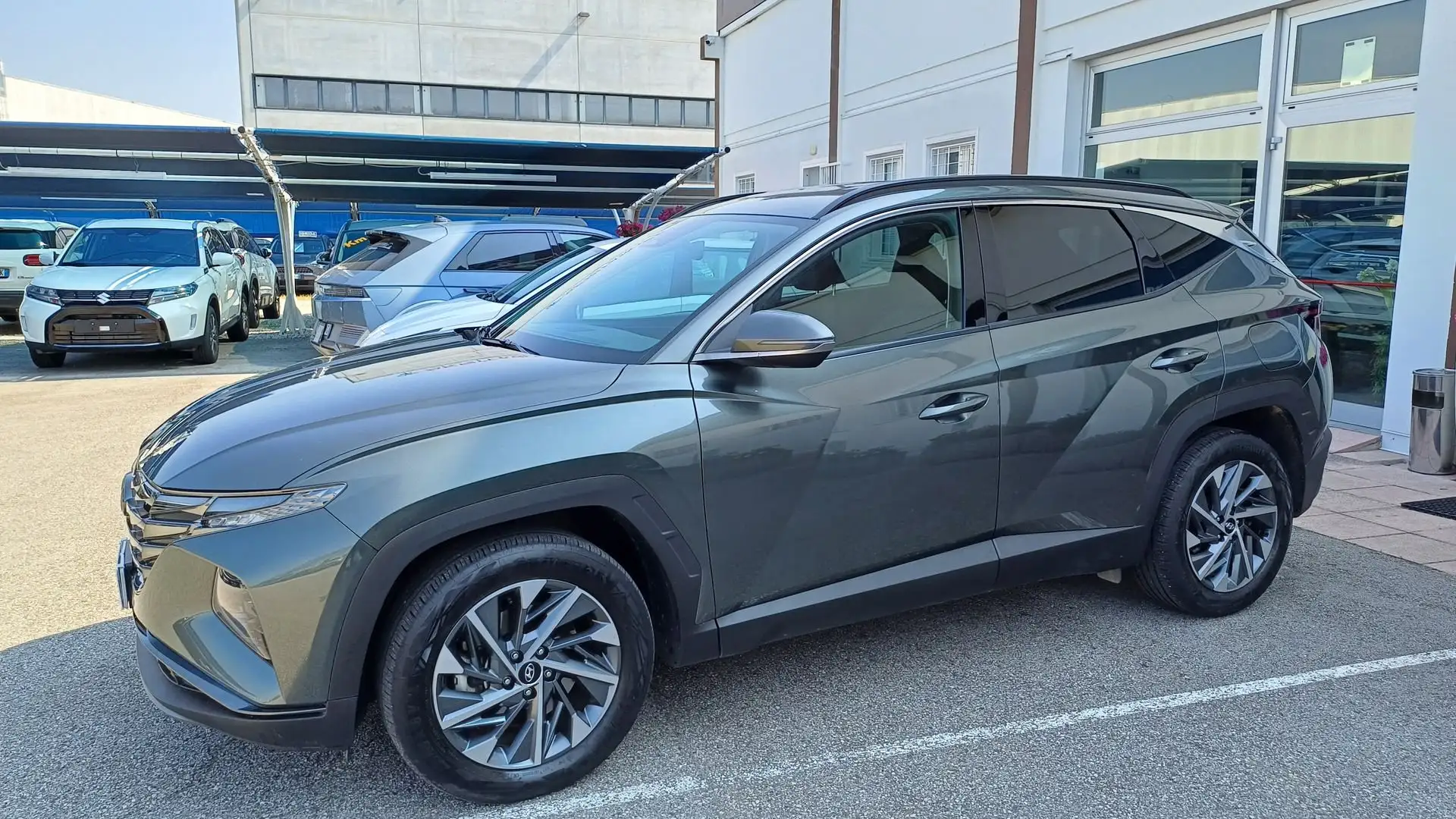 Hyundai TUCSON 1.6 CRDI Xline ( NO VINCOLO FINAZIARIO) Verde - 2