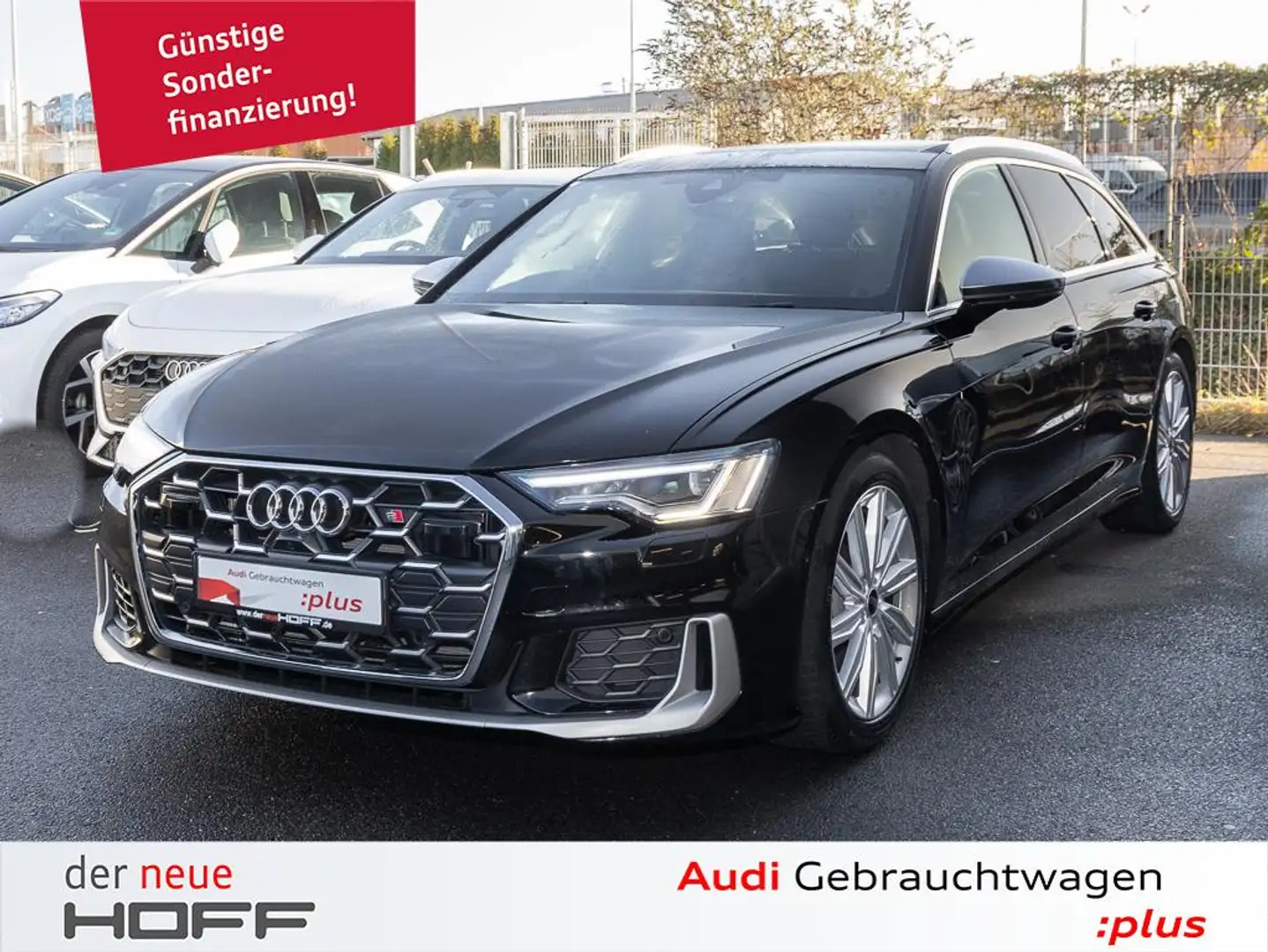 Audi S6 Avant TDI quattro Pano AHK Memory ACC 20 Zoll Schwarz - 1