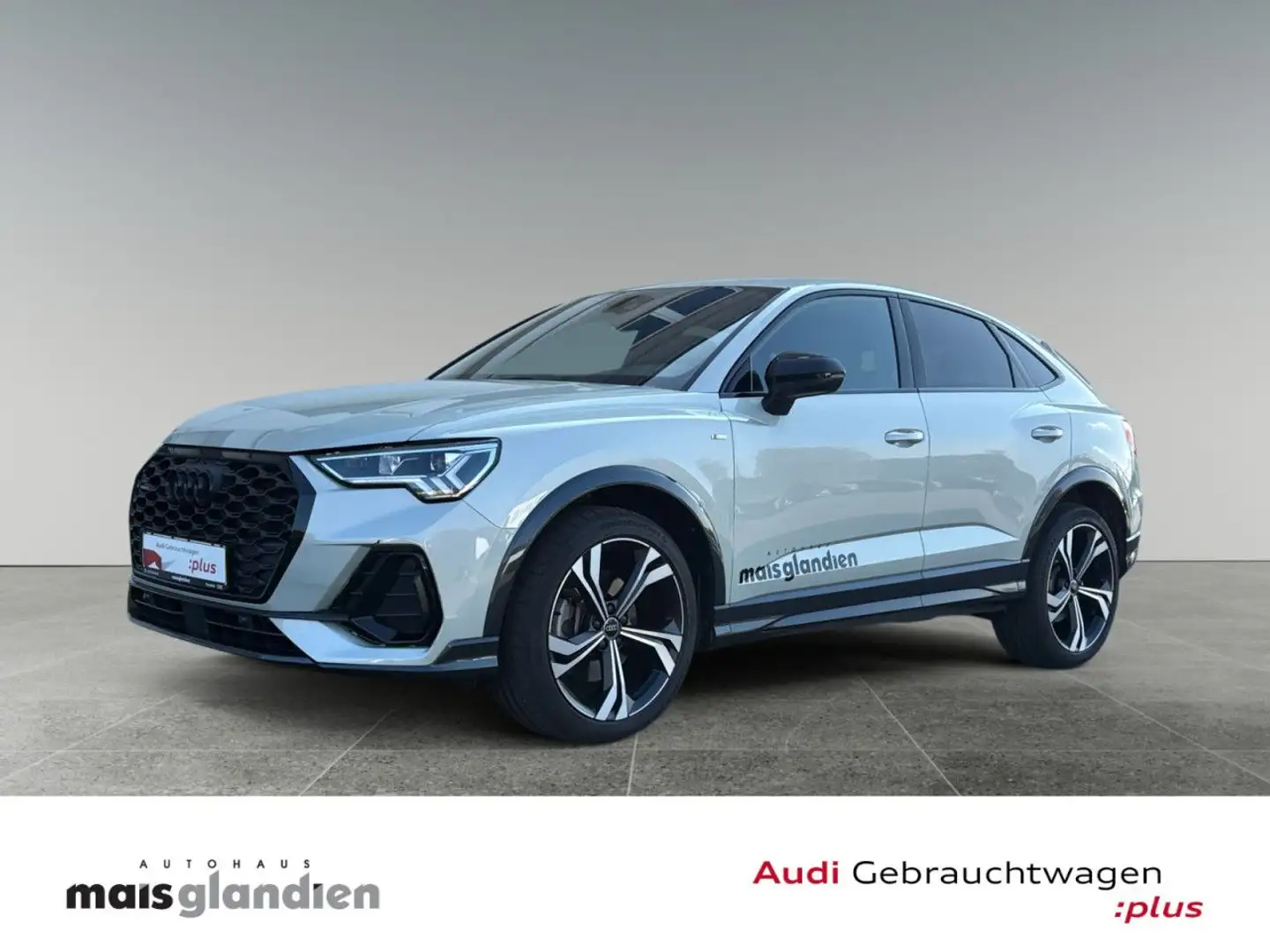 Audi Q3 Sportback 40 TDI q. 2x S line AHK Navi+ Kamera Silber - 1