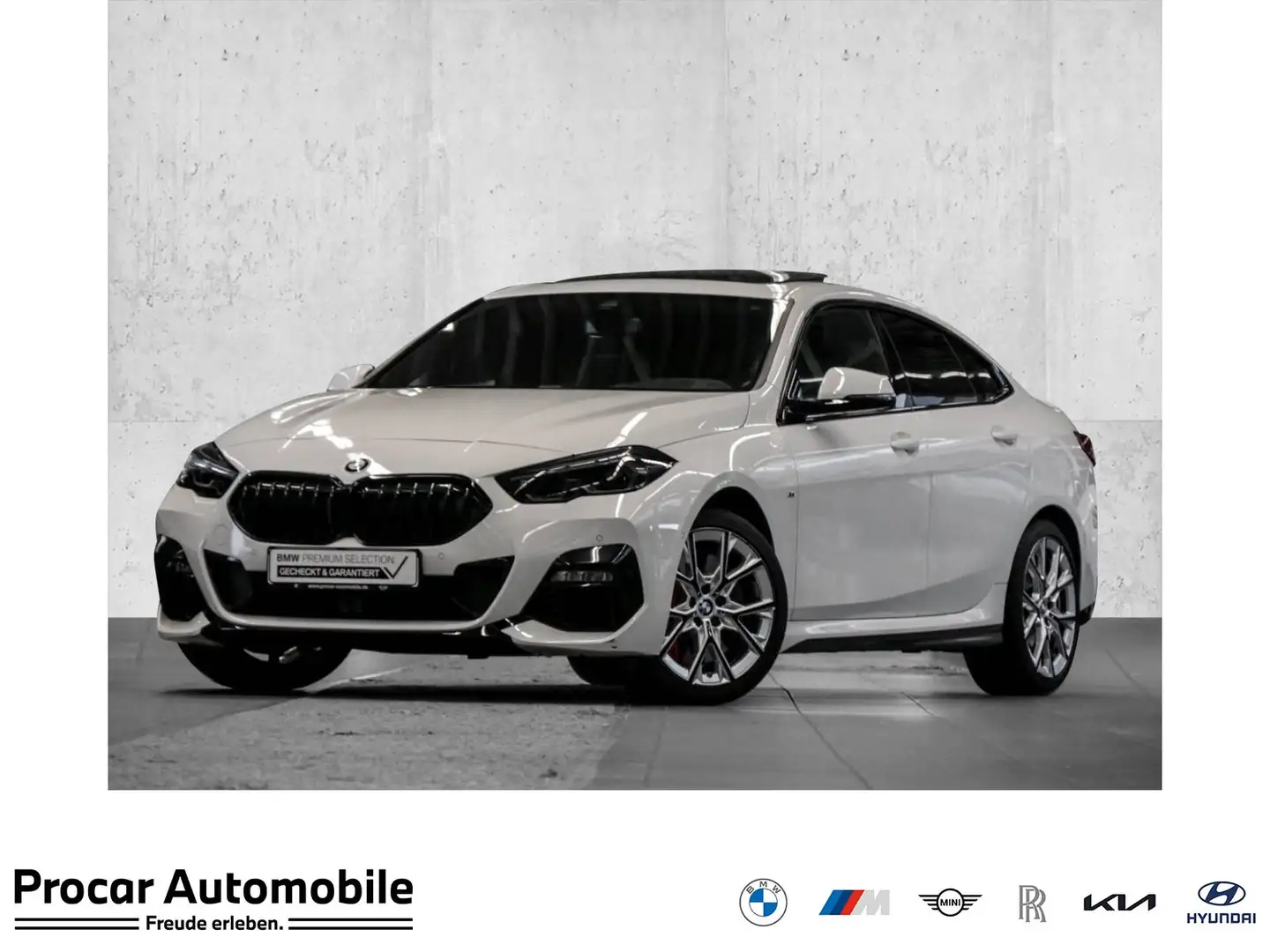 BMW 220 i Gran Coupé M Sport HUD PANO ACC Weiß - 1