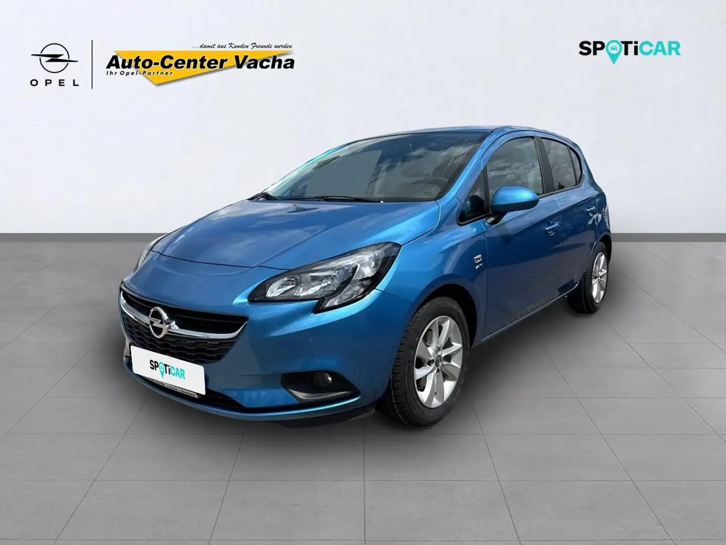Opel Corsa E Active +Sitzheizung +CarPlay Bleu - 1