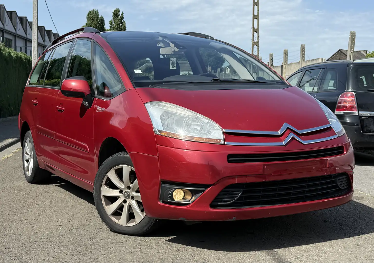Citroen Grand C4 Picasso 1.6 HDi // AIRCO // EURO4 // 7 PLACE Rood - 2