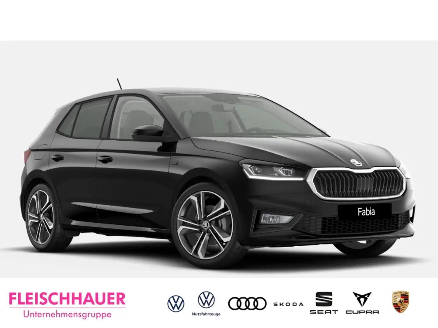 Skoda Fabia 1.0 TSI Tour 18-Zoll ACC CARPLAY REAR-VIEW Noir - 1