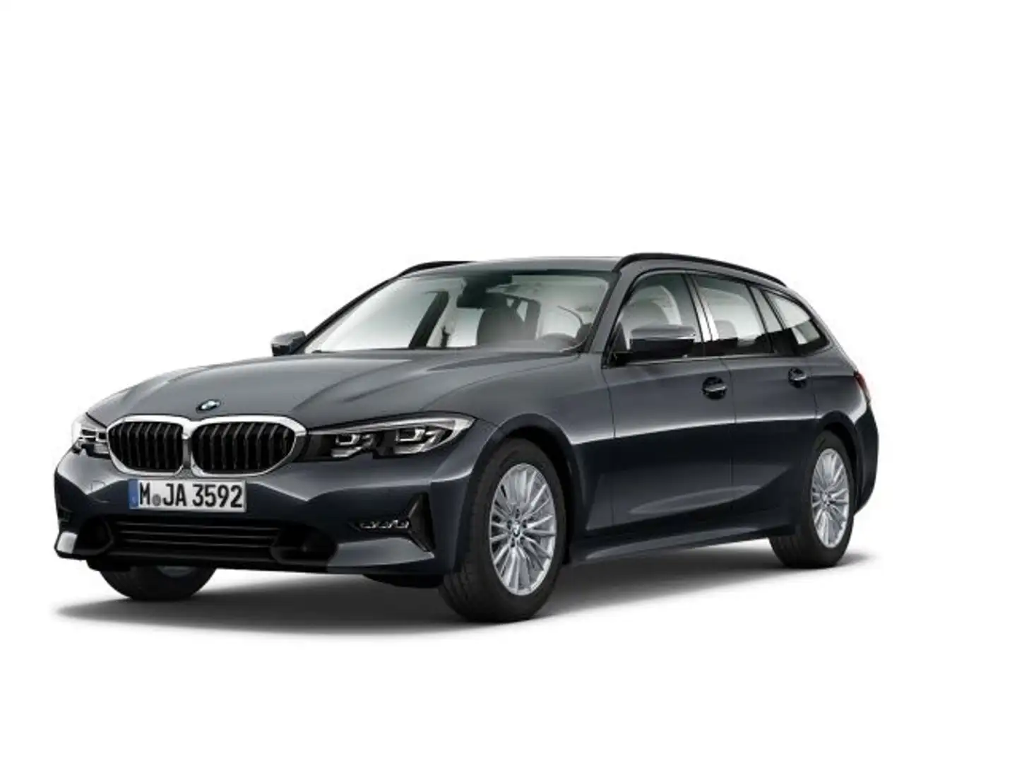 BMW 330 dA Touring Sport Line Navi Professional Sport Gris - 1