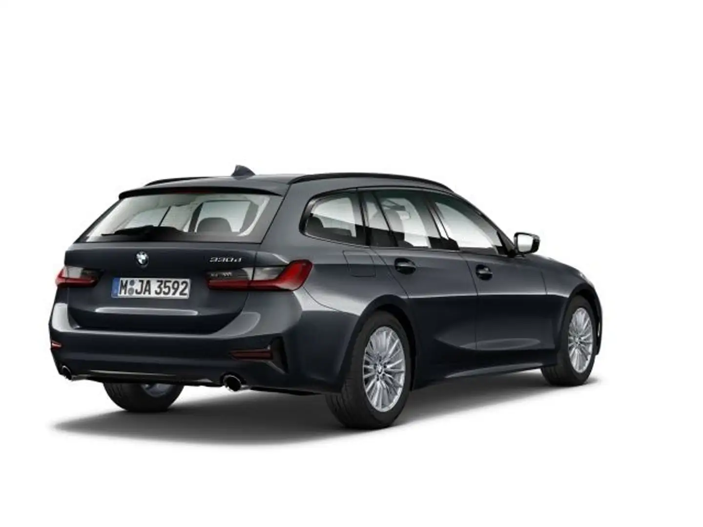 BMW 330 dA Touring Sport Line Navi Professional Sport Gris - 2