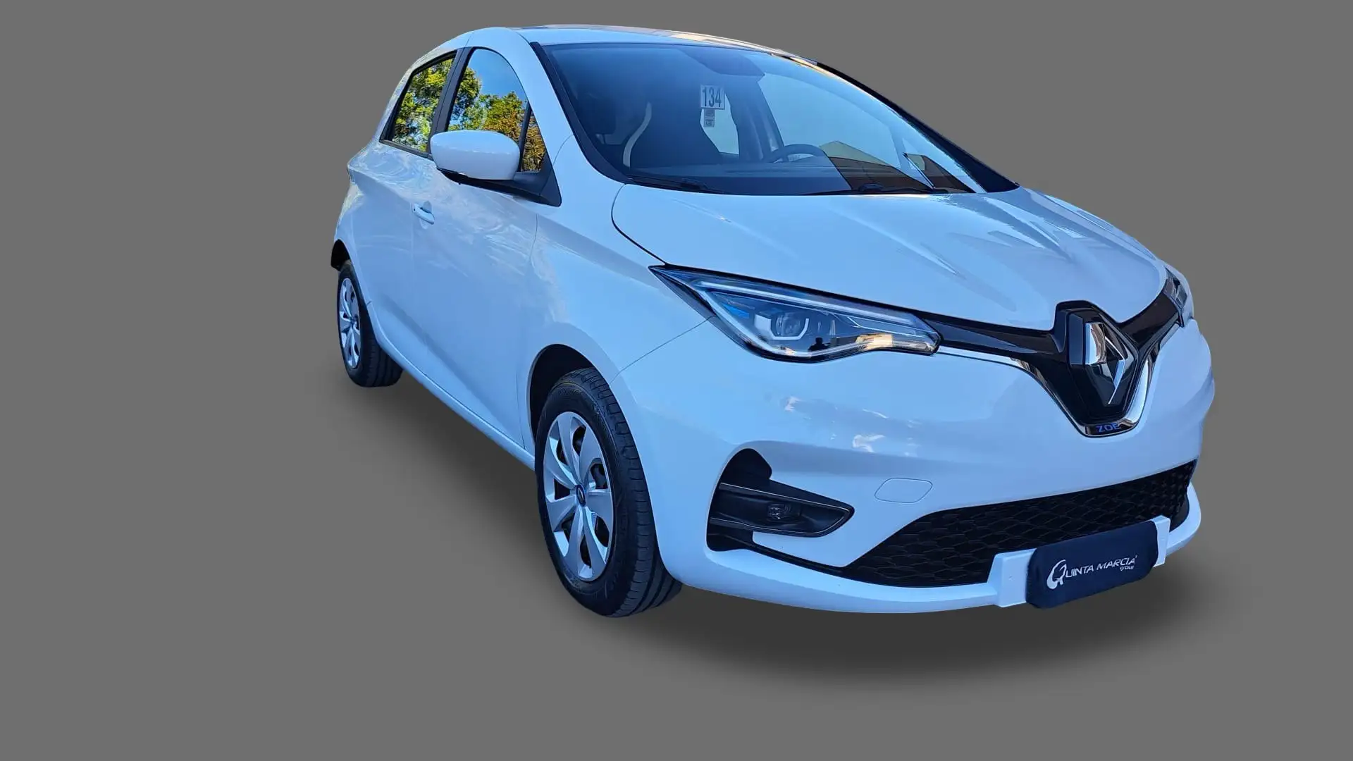 Renault ZOE R110 NAVI/FARI LED BATTERIA DI PROPRIETÀ Bianco - 2