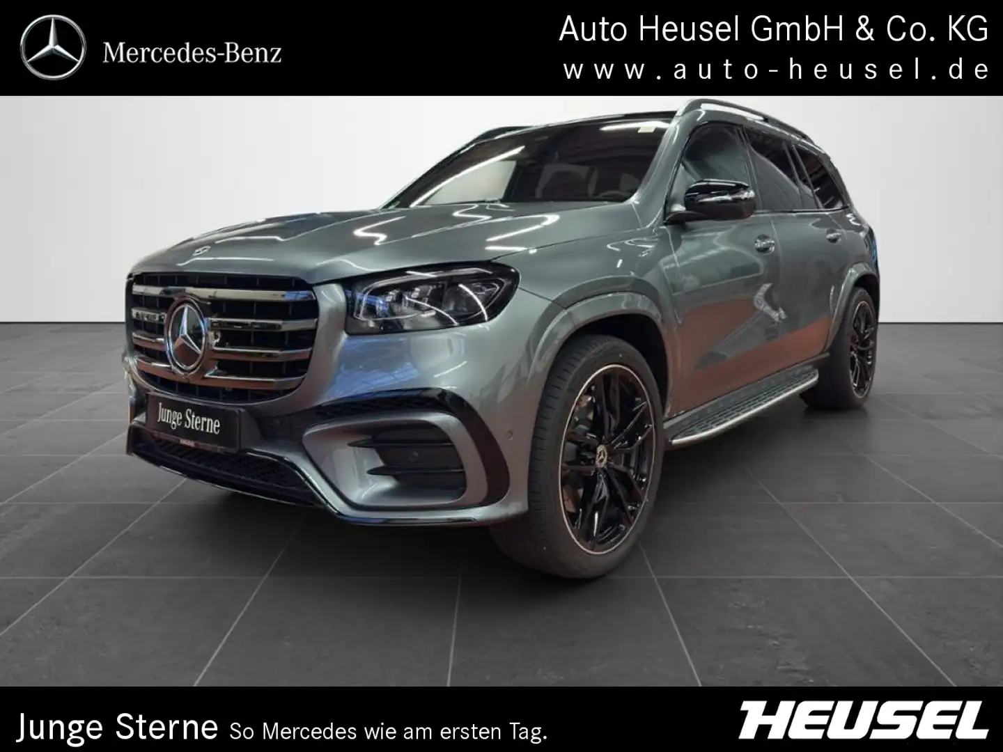 Mercedes-Benz GLS 450 d 4M AMG *NIght*FondEnt*PSD*AHK*Standh* Gris - 1