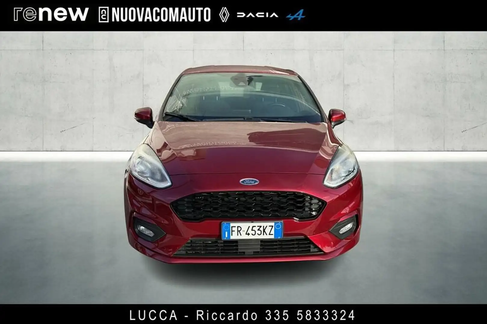 Ford Fiesta 5p 1.5 tdci ST-line 85cv my18 Rosso - 2