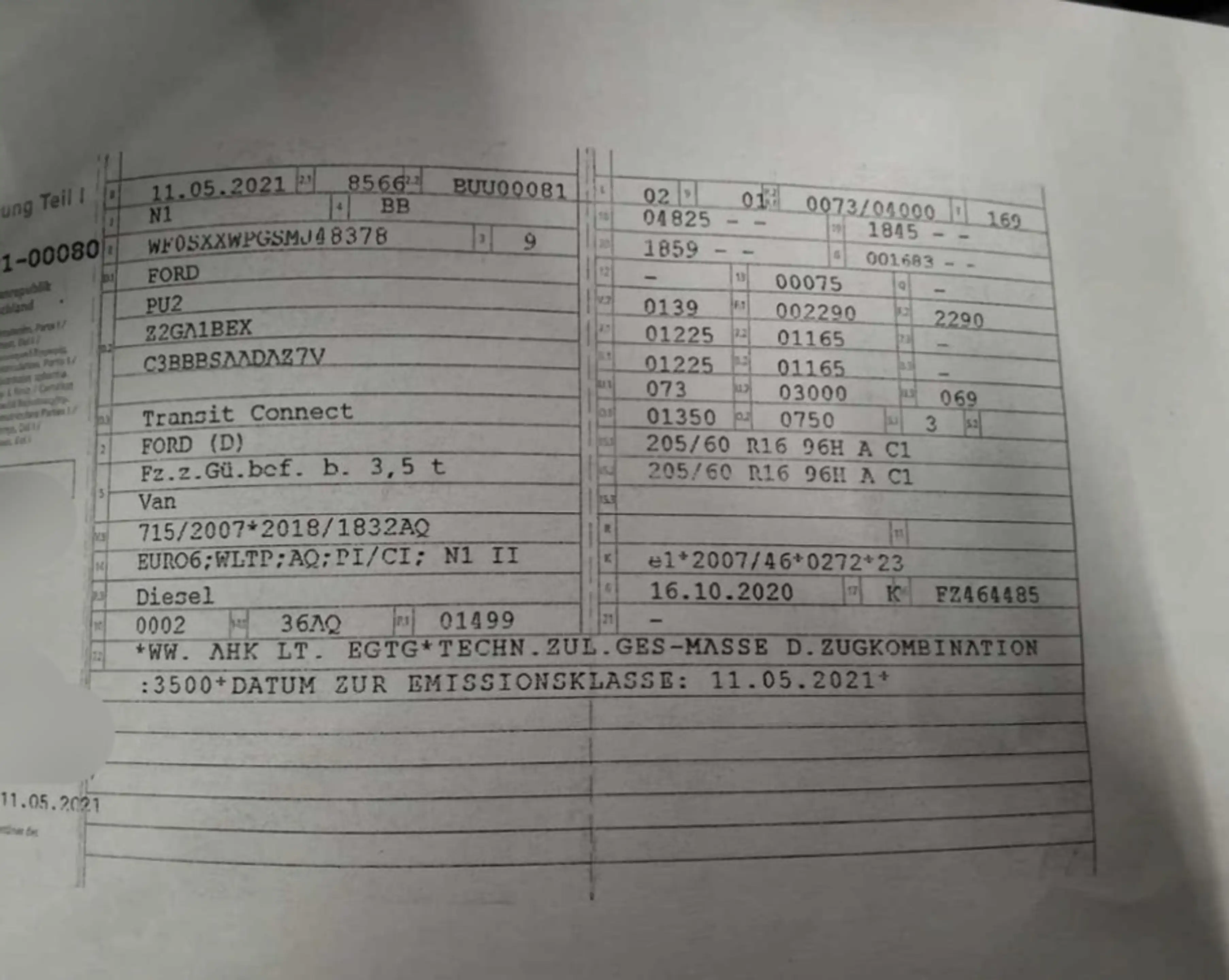 Ford Transit Connect 1.5 TDCI Kasten lang+SCHIEBETÜR+SITZE+NAVI+KLIMA+6GANG+PDC+KAMERA+MWST — photo 14