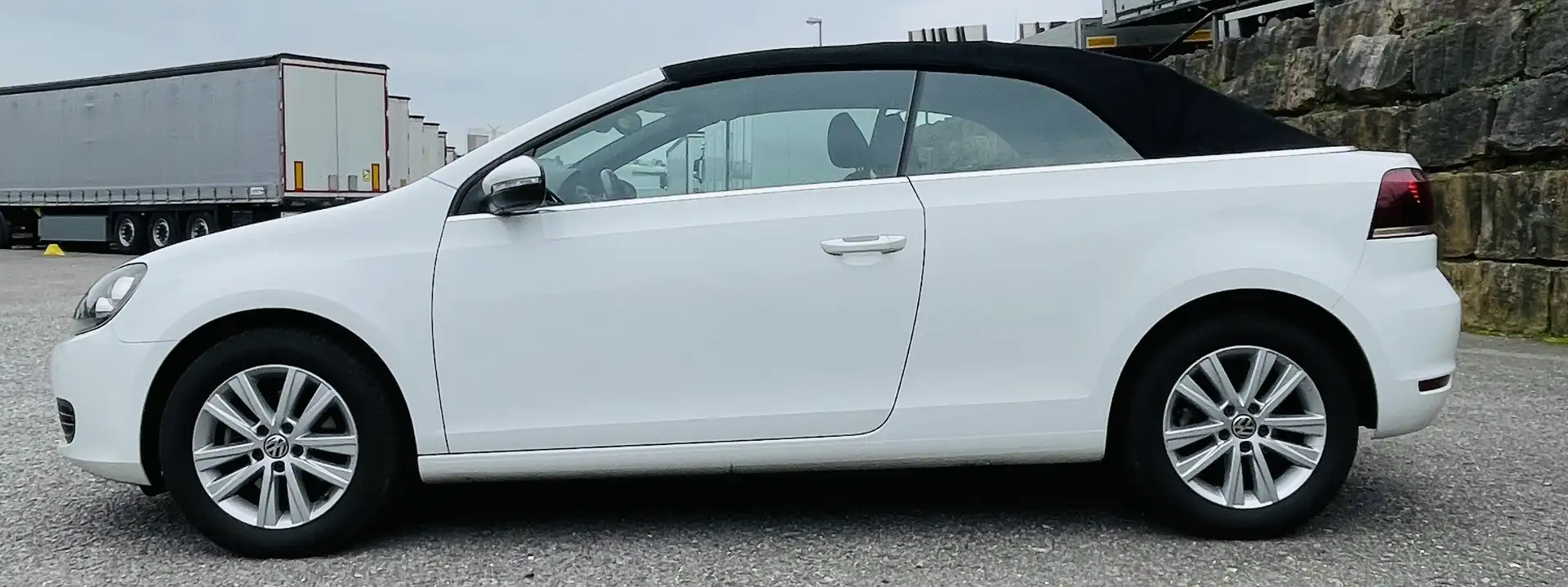 Volkswagen Golf Cabriolet Basis BMT*1.2TSI*Kette Neu*Insp.Neu*Hu-Neu* Weiß - 2