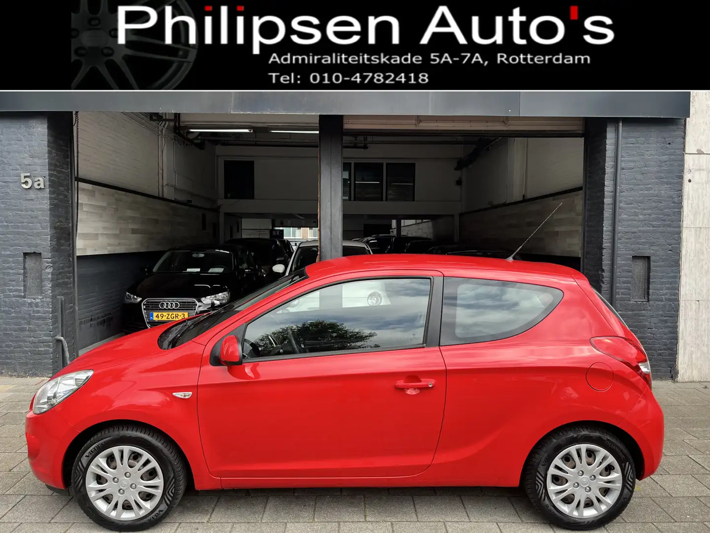 Hyundai i20 1.2i DynamicVersion Airco Rouge - 1