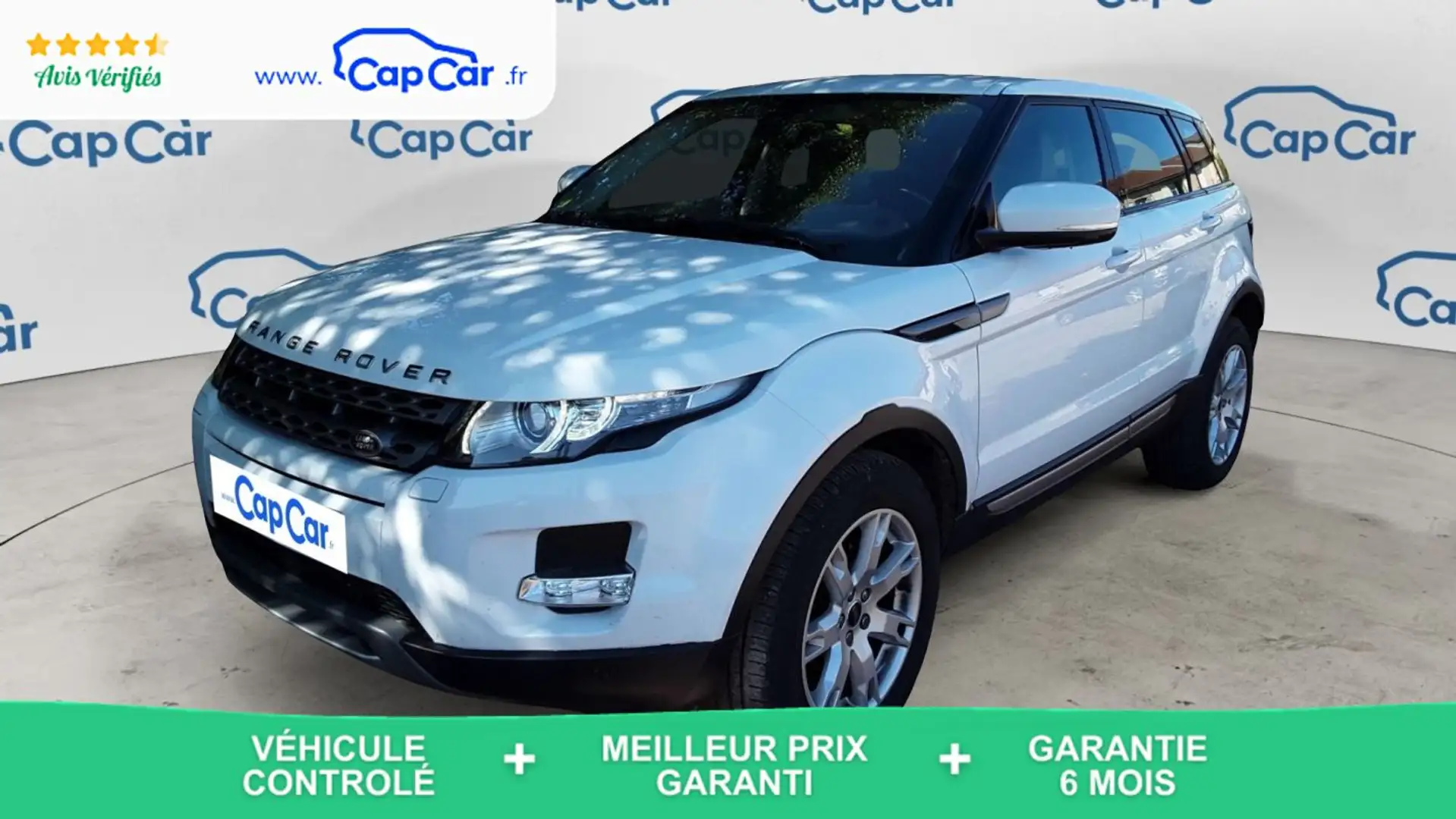 Land Rover Range Rover Evoque 2.2 TD4 150 4WD BVA6 Tech - Automatique Blanc - 1