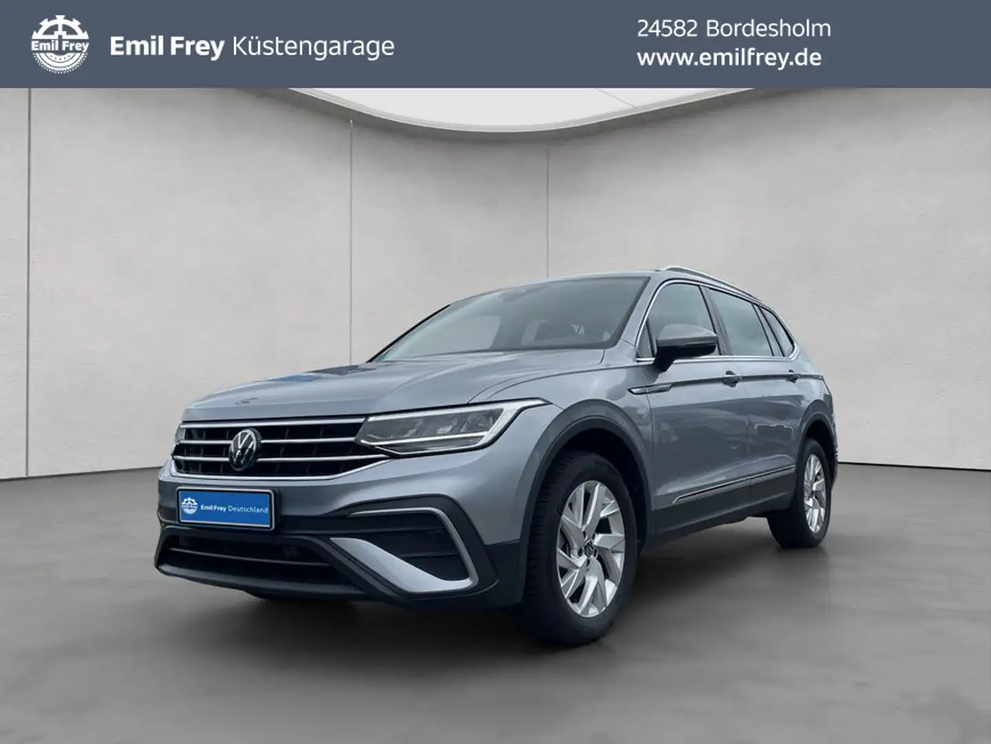 Volkswagen Tiguan Allspace 1.5 TSI DSG Life ACC AHK LED Silber - 1