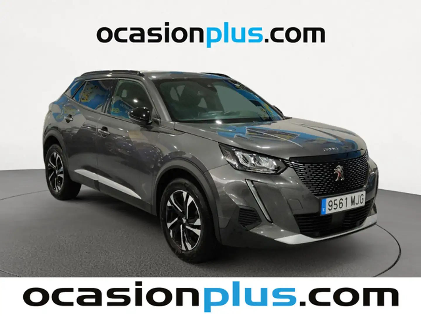 Peugeot 2008 1.2 PureTech S&S Allure 100 Gris - 2