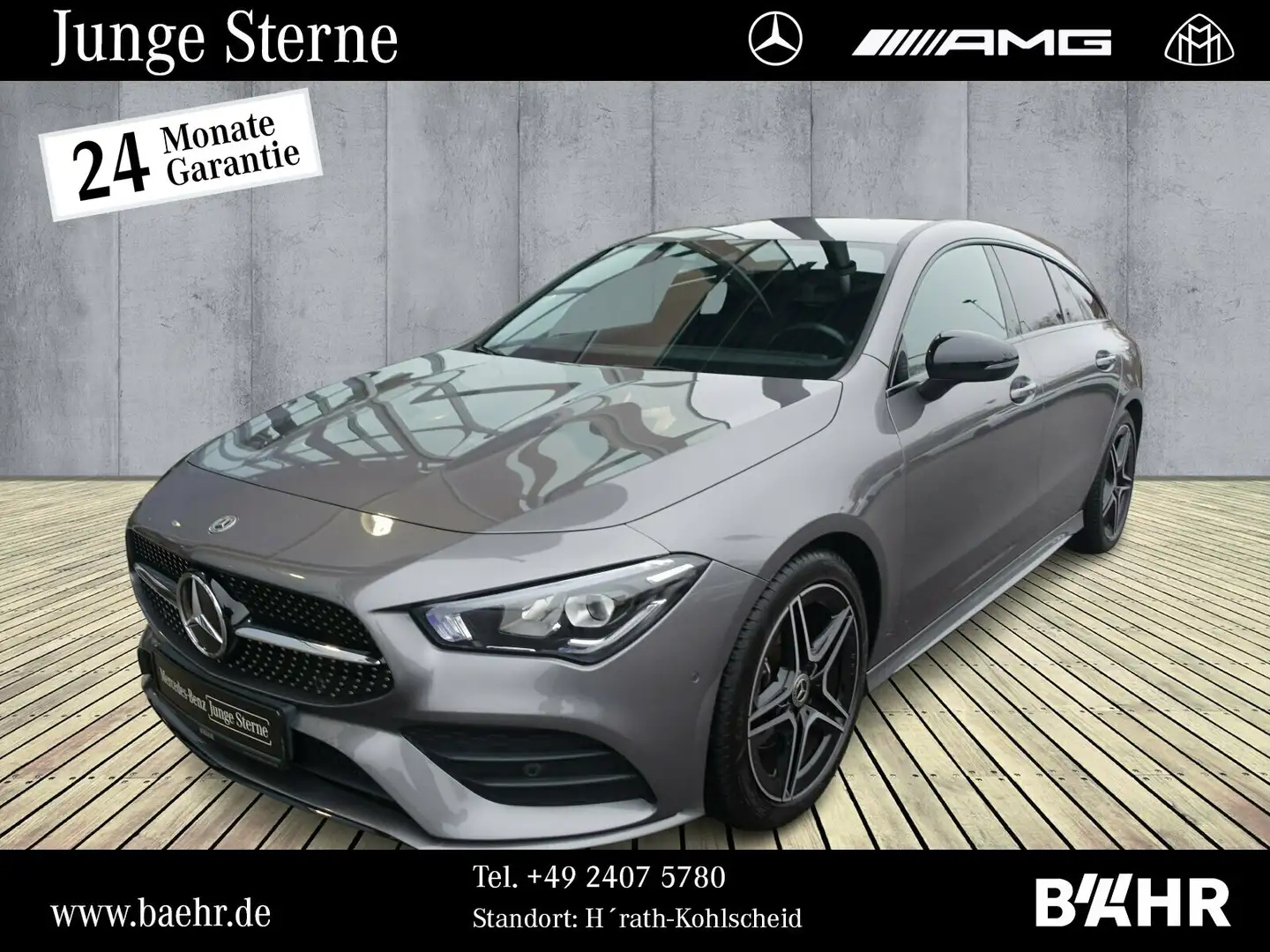 Mercedes-Benz CLA 200 CLA 200 d SB AMG+Night/MBUX-Navi/LED/AHK/LMR-18" Grau - 1