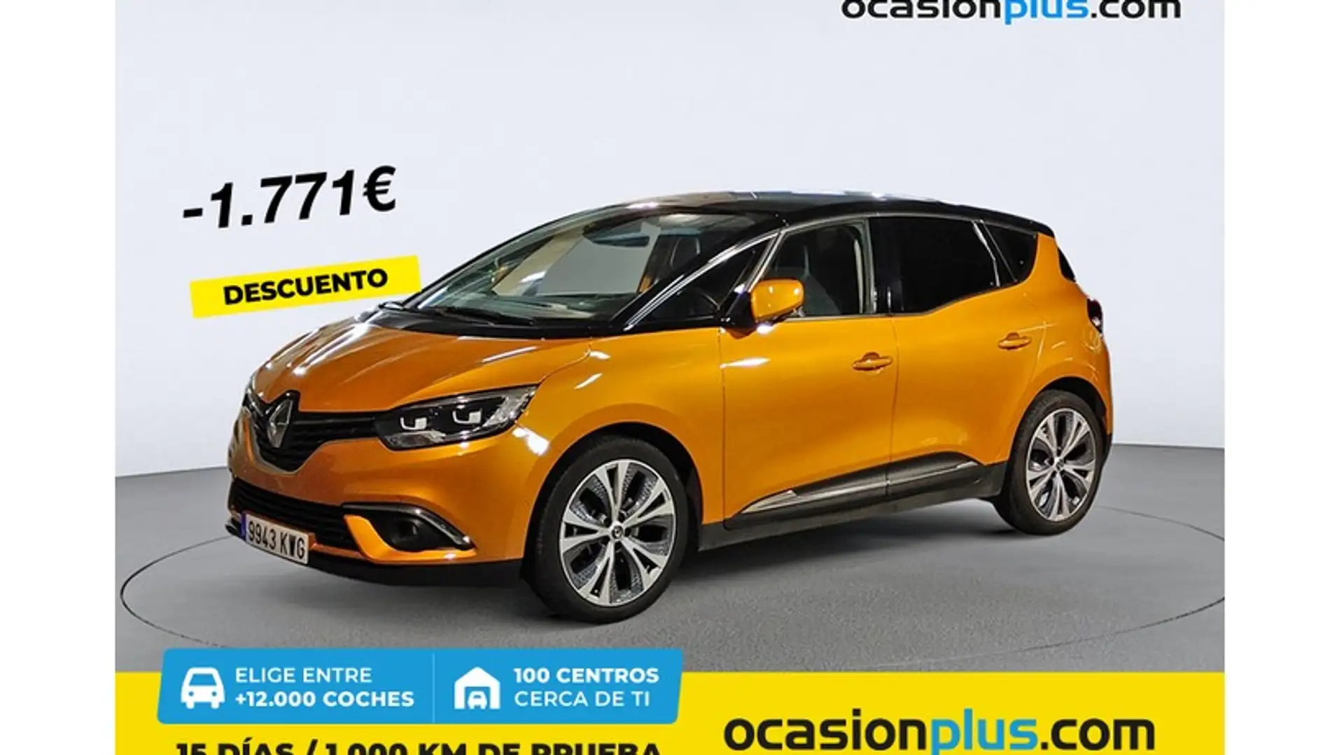 Renault Scenic E-Tech Iconic Gran Autonomía 160kW Amarillo - 1