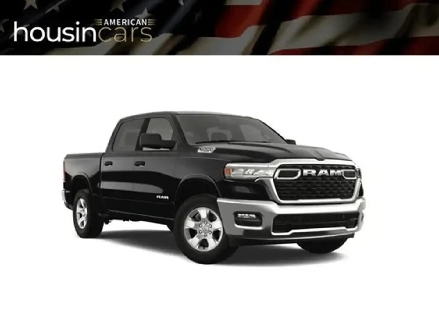 RAM RAM 1500 Big Horn Todoterreno  Automático de 4 Pu Negro - 1