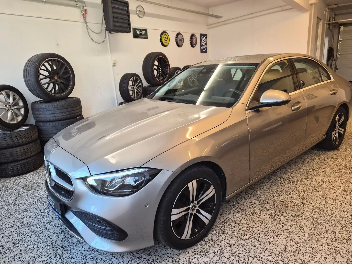 Mercedes-Benz C 220 d Business Mild-Hybrid/DSG/LED/Kamera/AHK/ Argent - 1