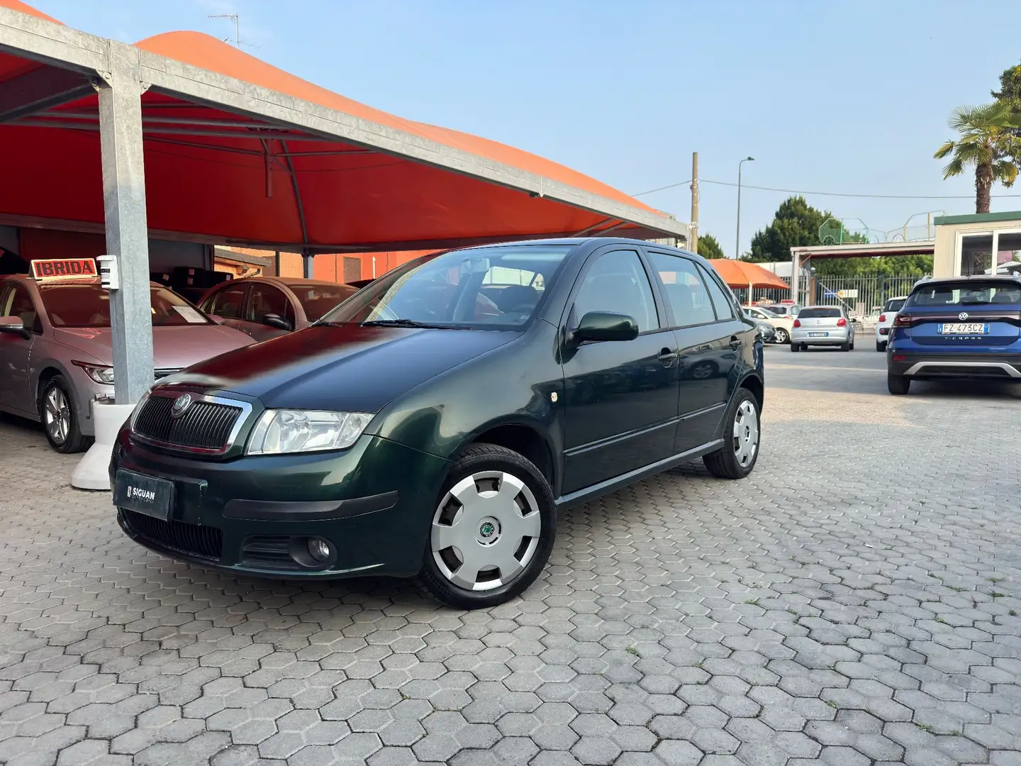 Skoda Fabia ADATTA A NEOPATENTATI 1.4 16V/75 CV cat 5p. Ambien Verde - 1