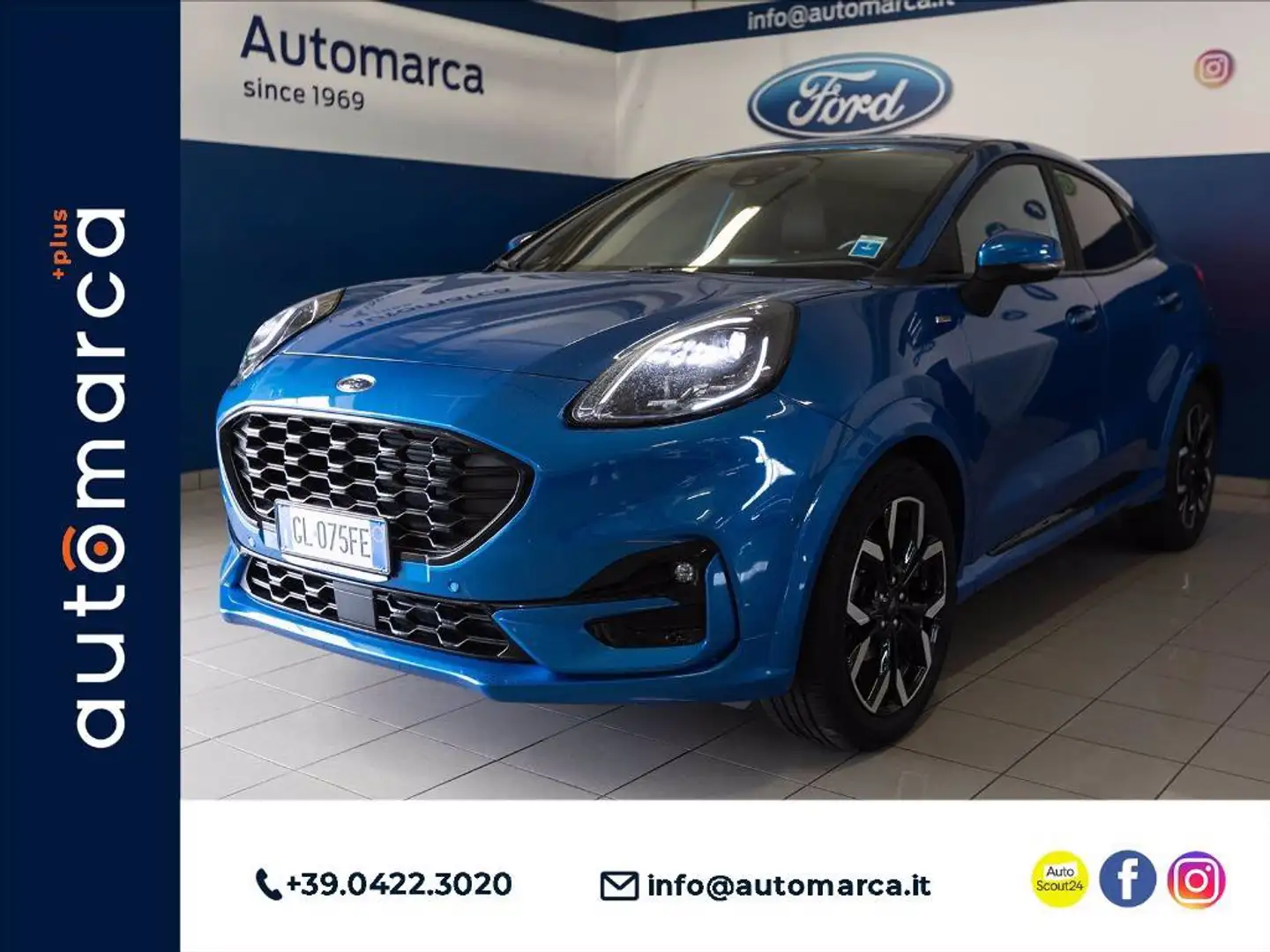 Ford Puma 1.0 ecoboost h ST-Line X s&s 125cv Blu/Azzurro - 1