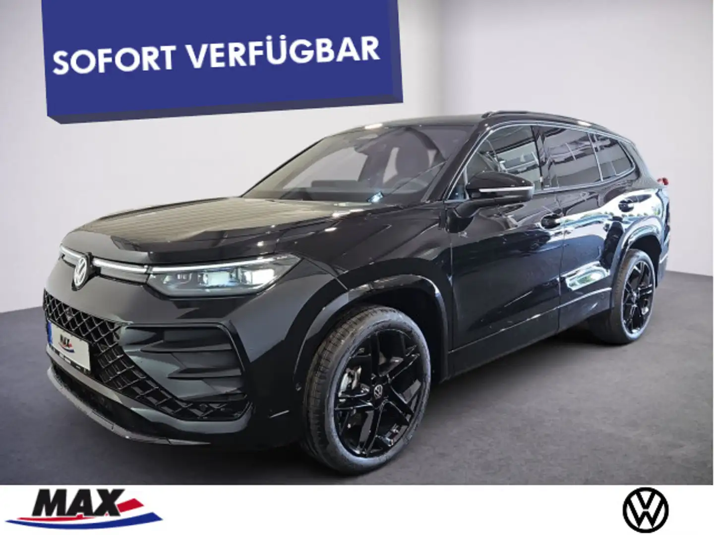 Volkswagen Tayron R-Line 2.0 TDI 4M DSG LEDER+PANO+AHK+HUD+ Negro - 1