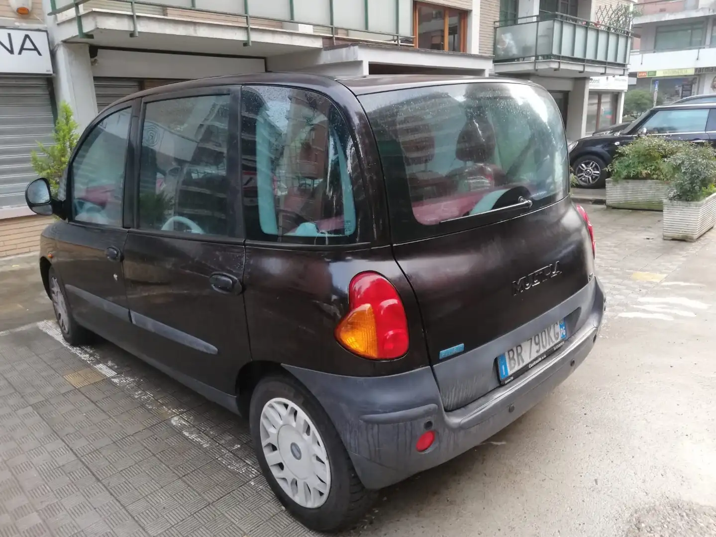 Fiat Multipla Multipla I 1998 1.9 jtd ELX 110cv Nero - 2