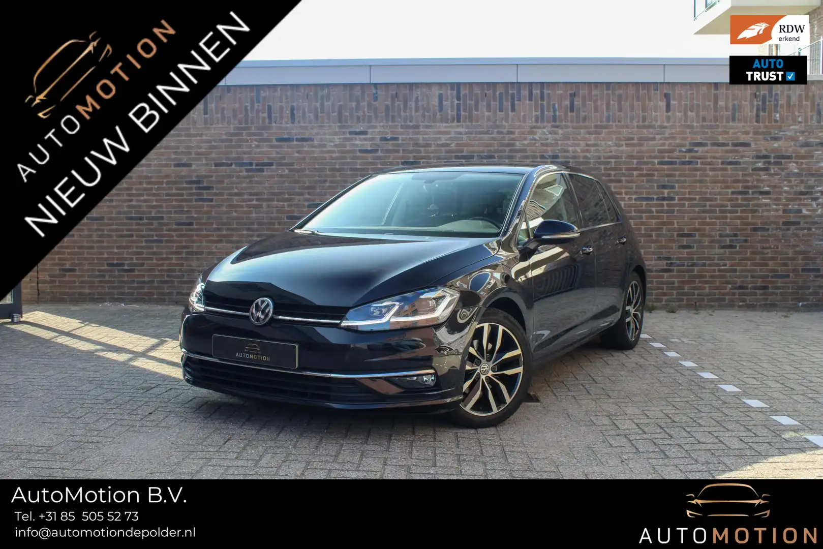 Volkswagen Golf 1.4 TSI Highl Busi R-line | ACC | Camera | Stoel V Zwart - 1
