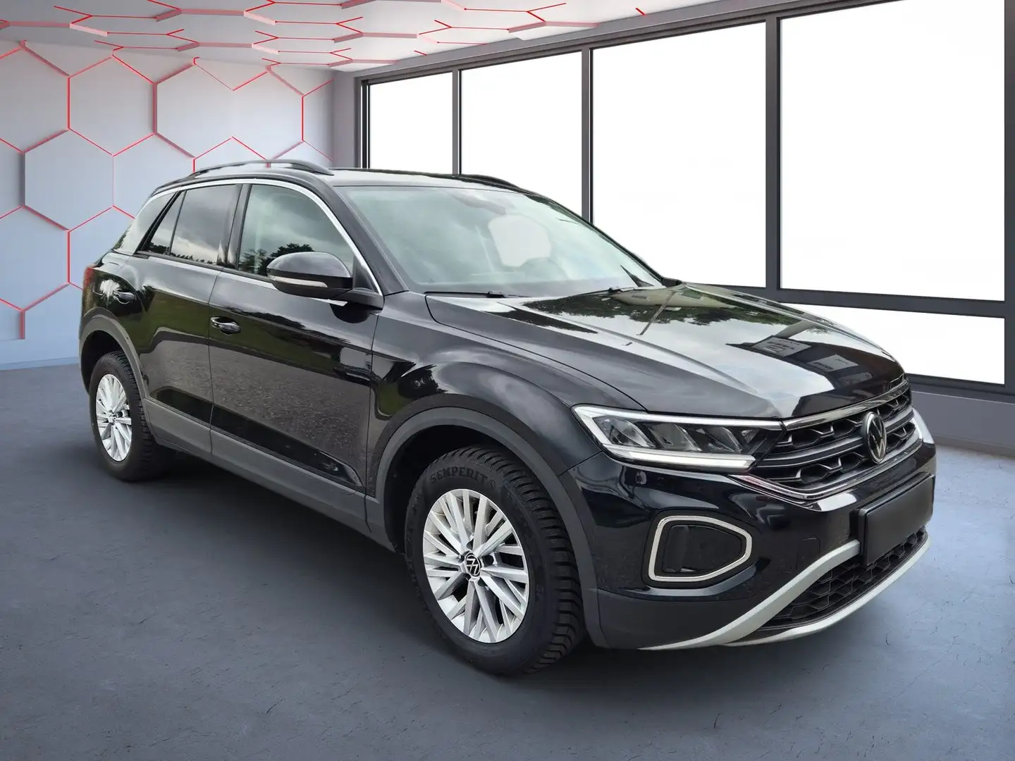 Volkswagen T-Roc Life TSI Schwarz - 2