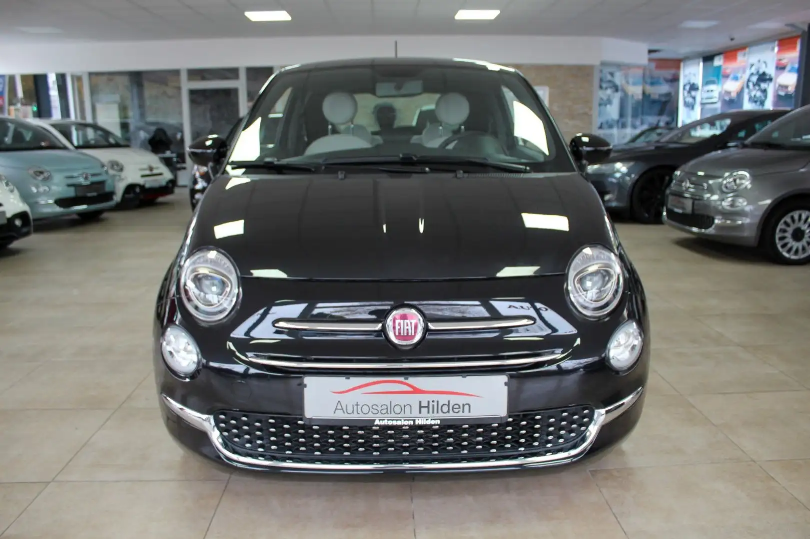 Fiat 500 Dolcevita Pano CarPlay Tempomat 1.Hand Alu Schwarz - 2
