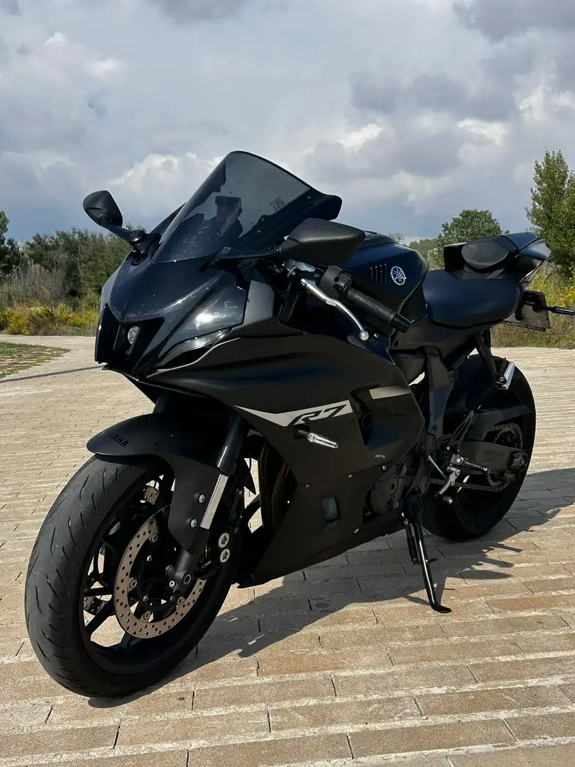 Yamaha YZF-R7 YZF700R7 Midnight Black Negro - 2