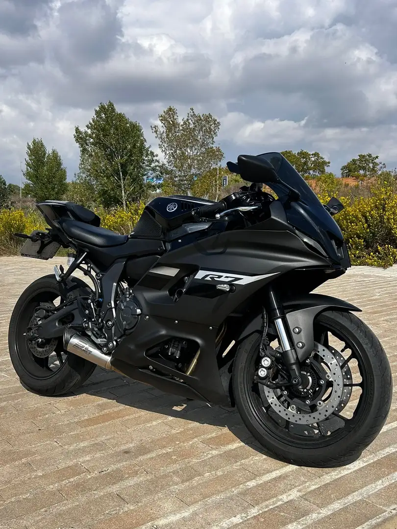Yamaha YZF-R7 YZF700R7 Midnight Black Negro - 1