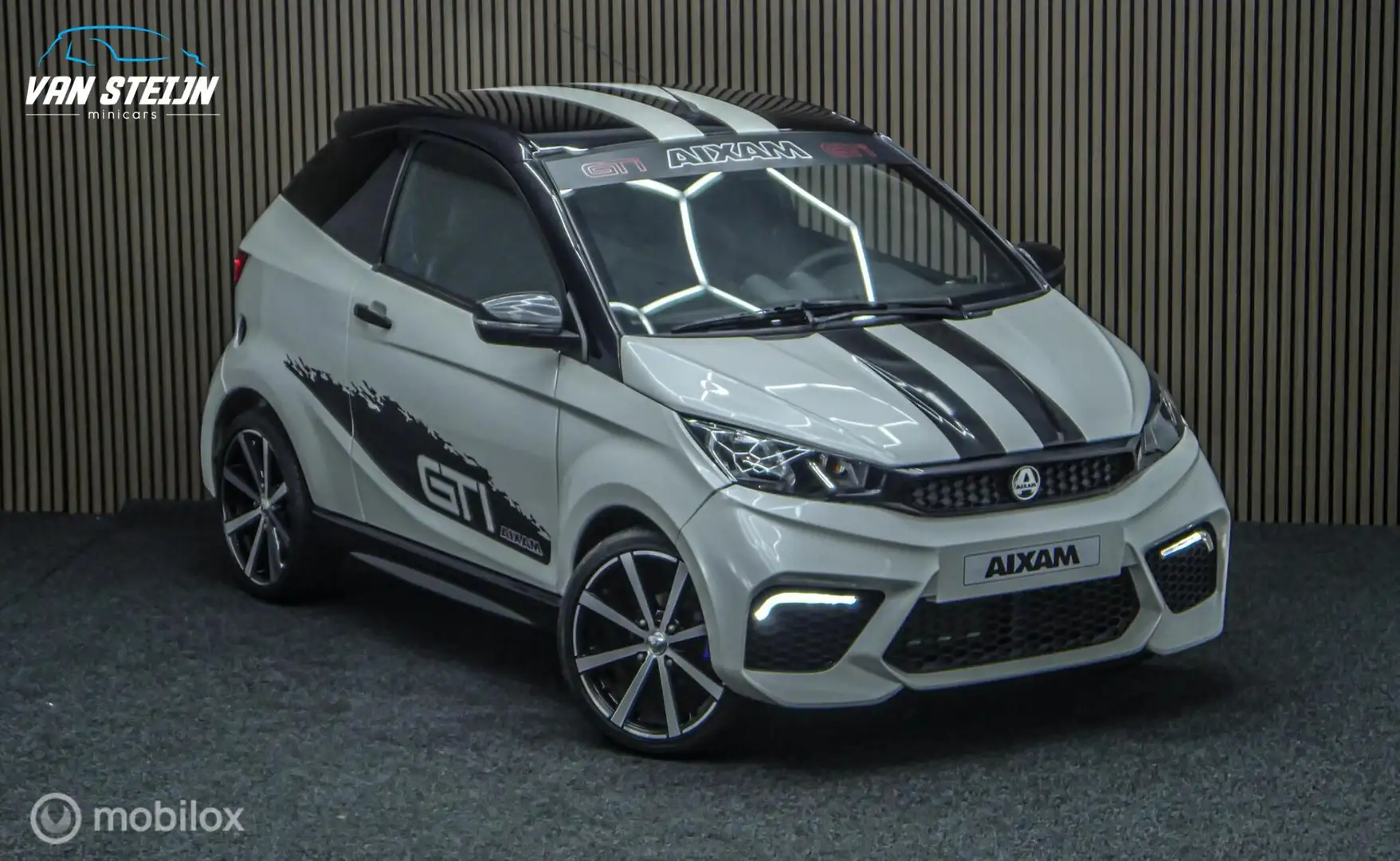 Aixam GTI Brommobiel coupe |Top Conditie|Full Option|29dkm Wit - 2