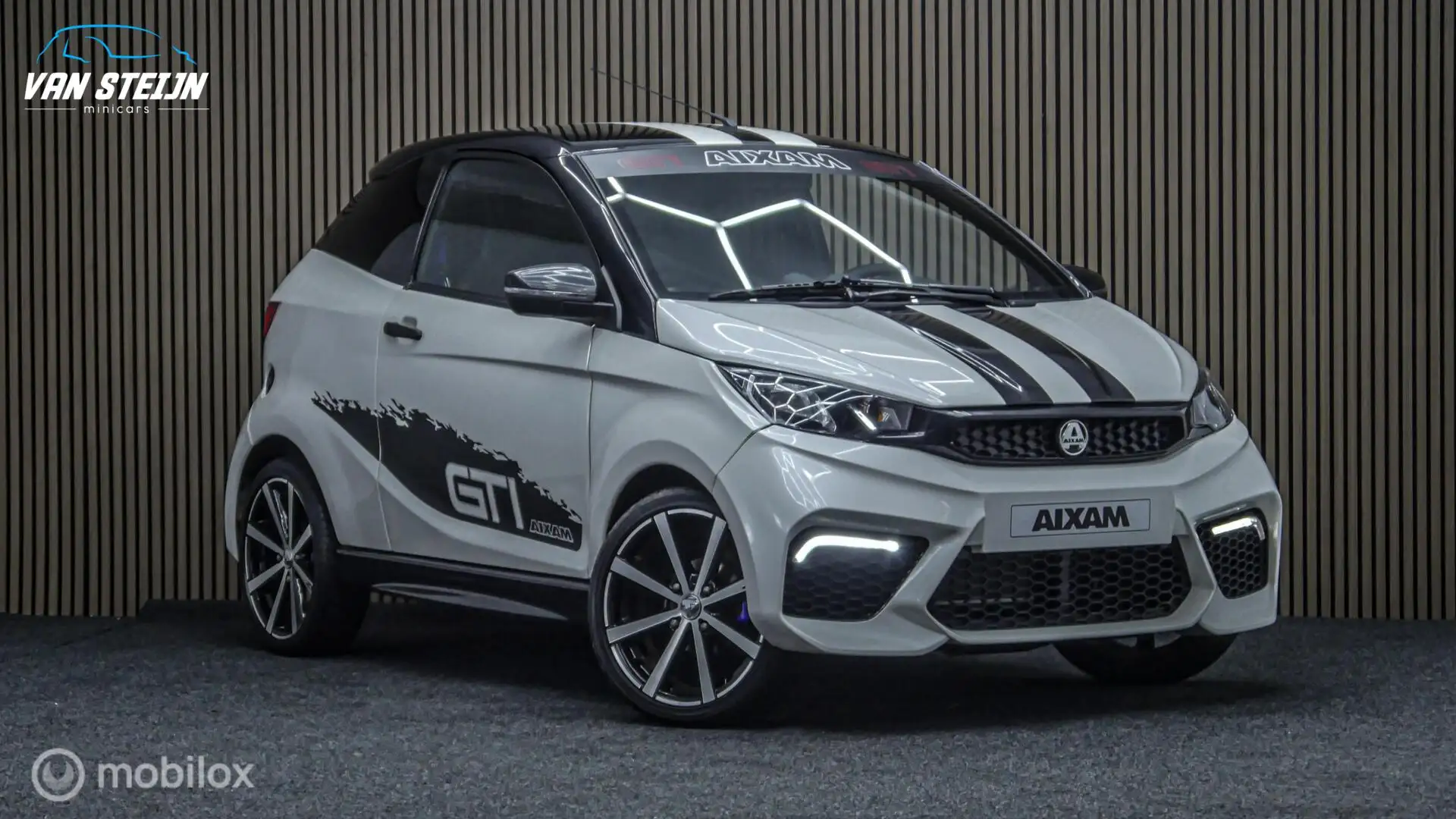 Aixam GTI Brommobiel coupe |Top Conditie|Full Option|29dkm Wit - 1