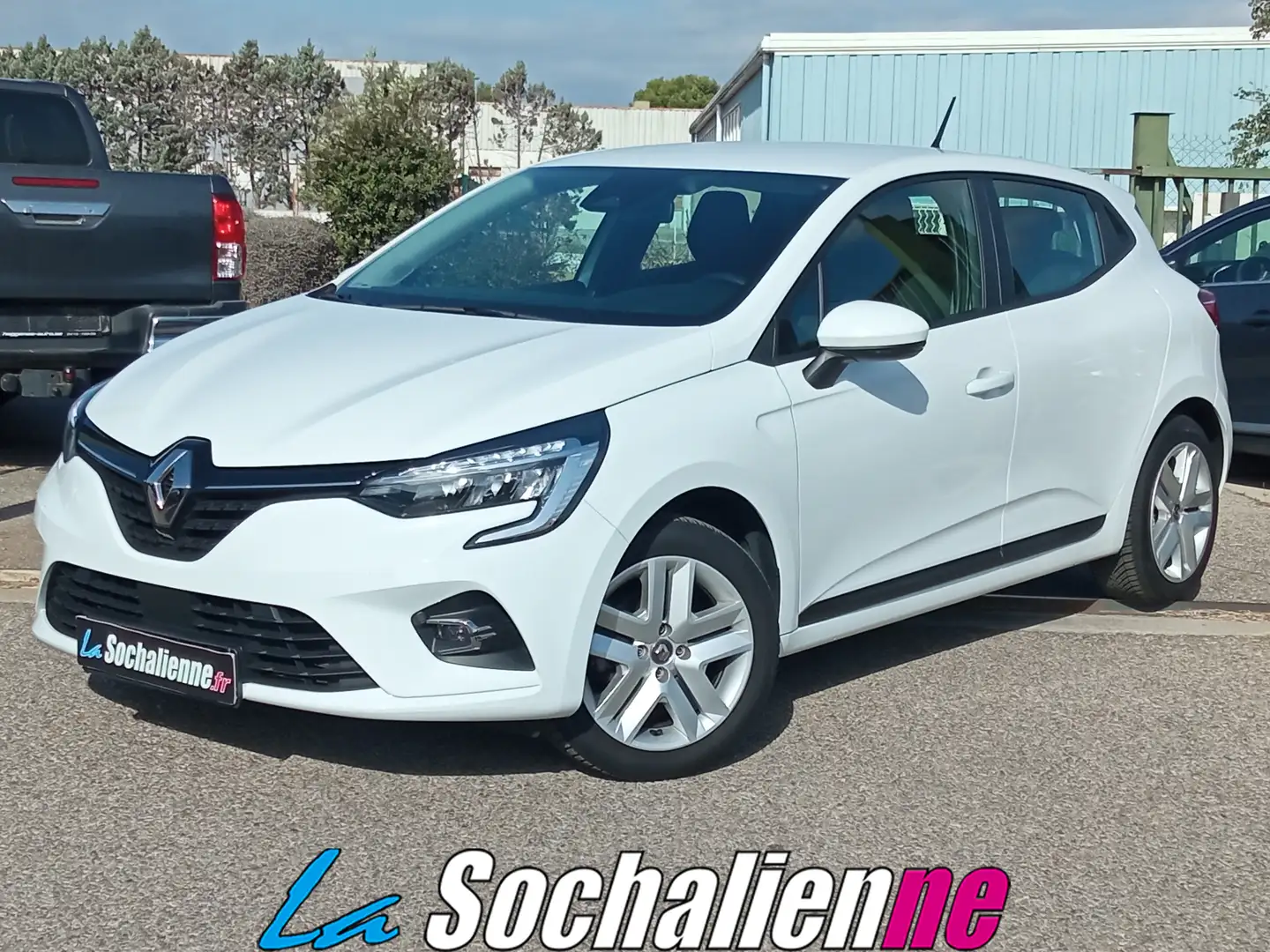 Renault Clio TCe 90 Business Blanc - 1