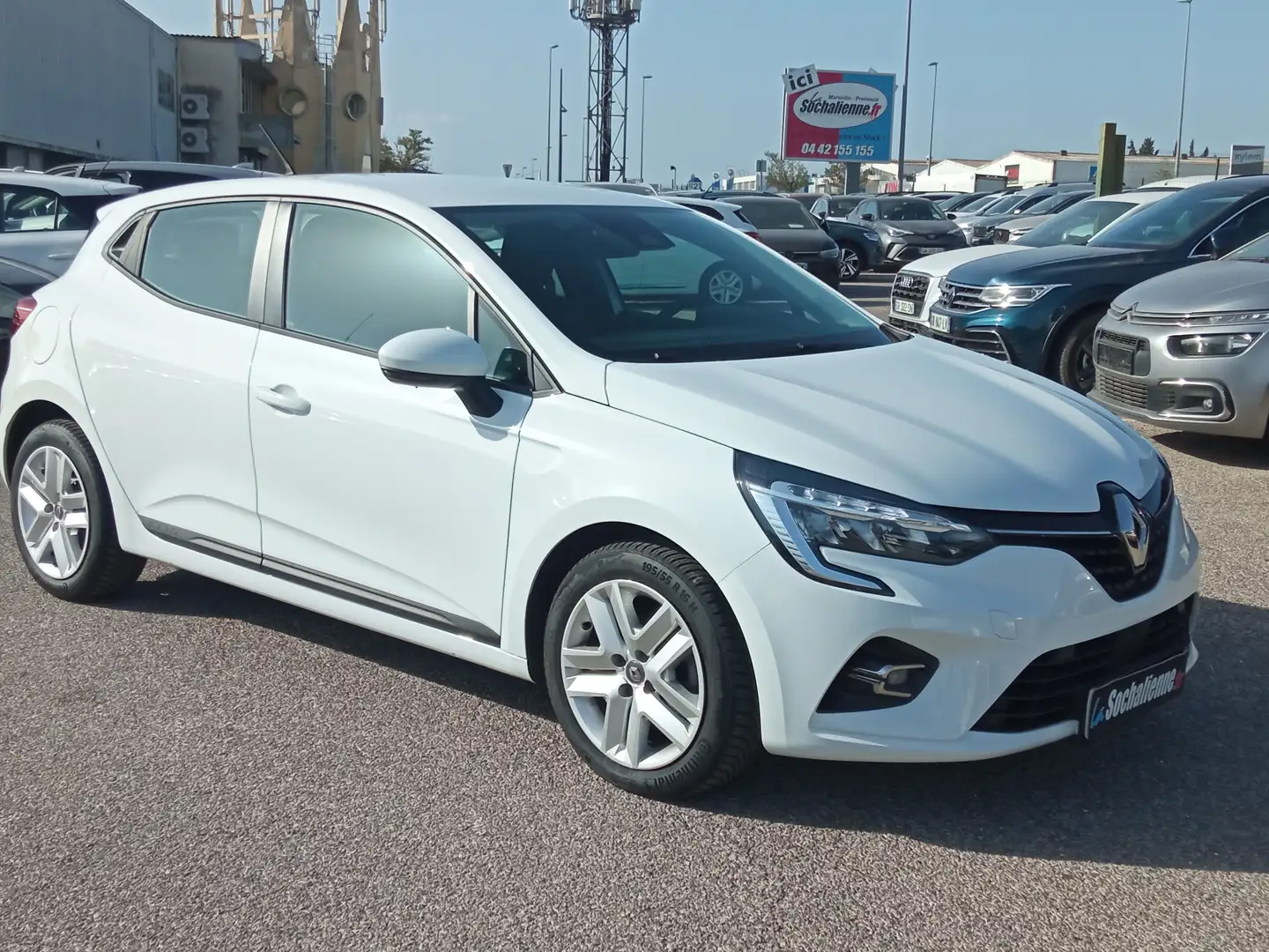 Renault Clio TCe 90 Business Blanc - 2