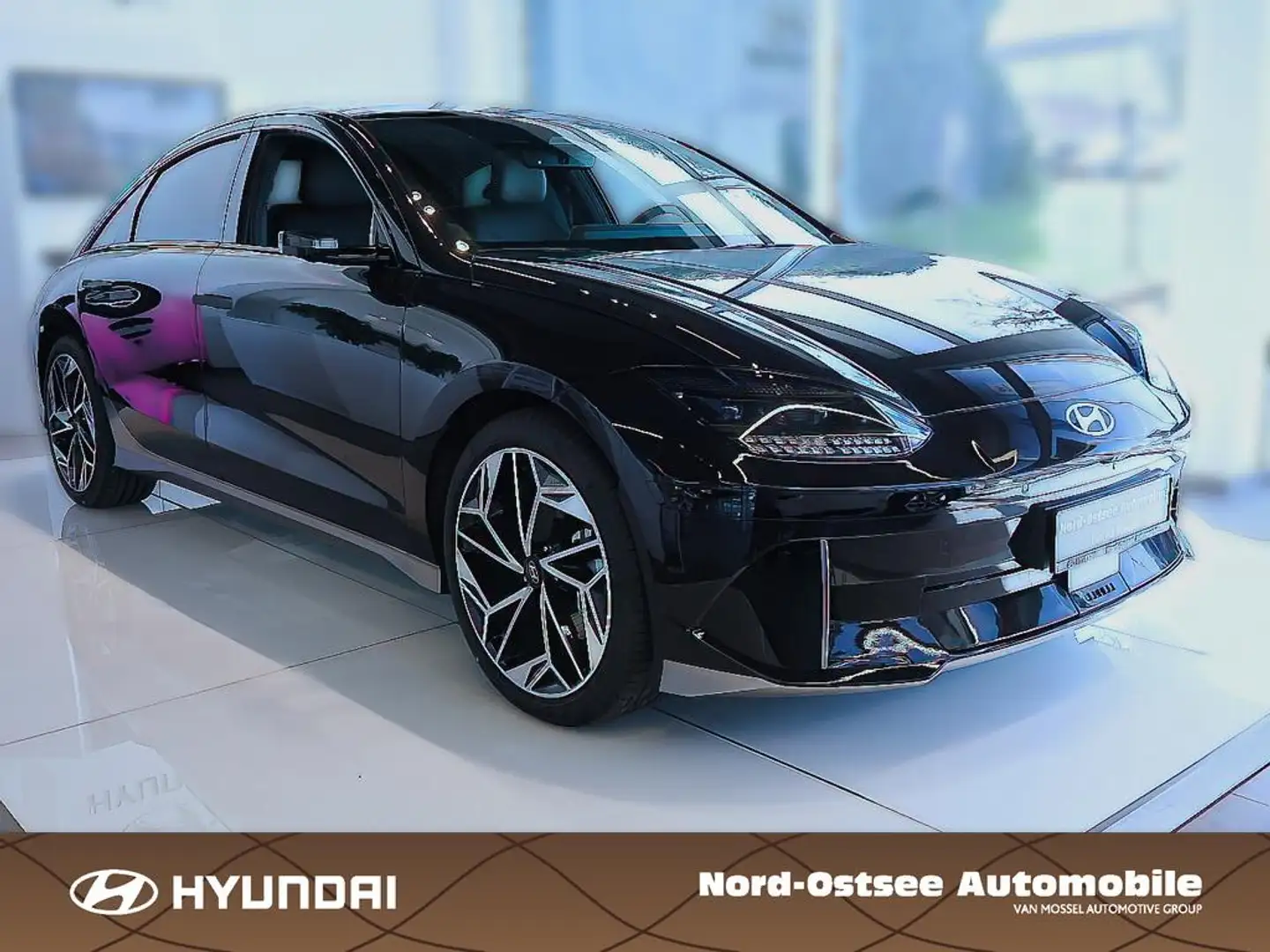 Hyundai IONIQ 6 UNIQ Glasdach dig. Außenspiegel 20"LM Blauw - 2
