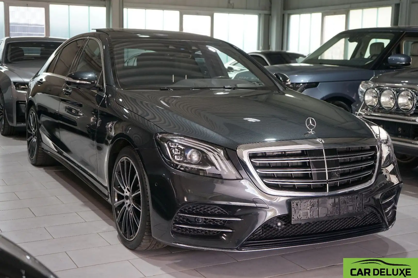 Mercedes-Benz S 400 S400d 4M LANG*AMG*PANO MAGIC SKY*STANDHZG*NAPPA* Schwarz - 2