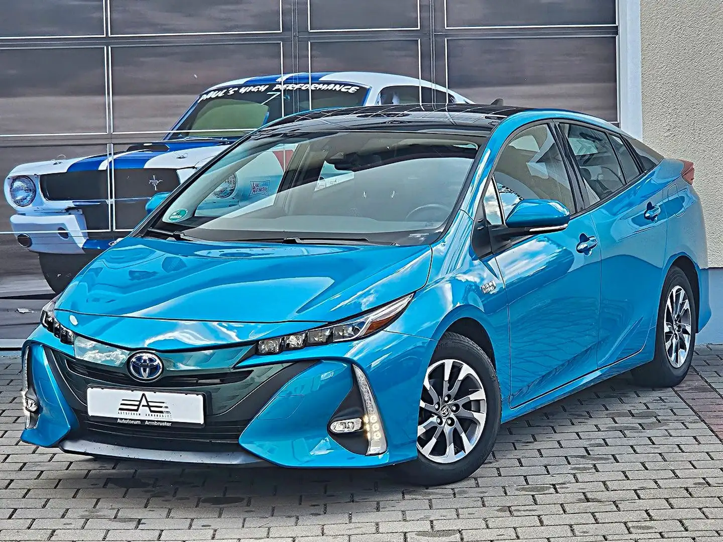 Toyota Prius Plug-in Hybrid Solar-Dach/Safety Sense Kék - 2
