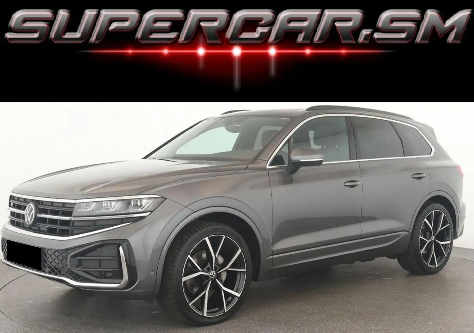 Volkswagen Touareg 3.0 TDI 4MOTION R LINE PANORAMA 22 BLACK Grigio - 1