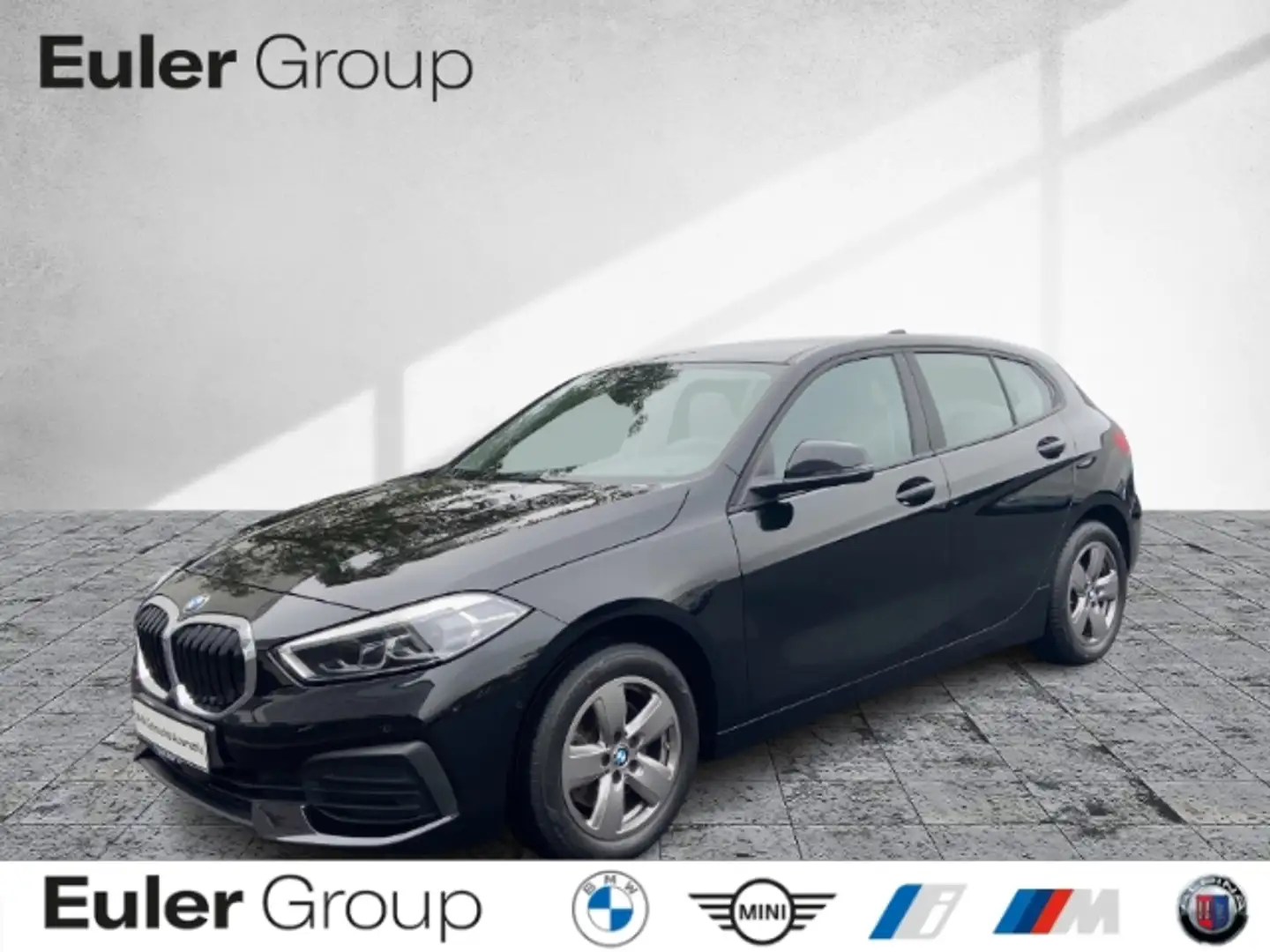 BMW 118 i Navi LED Kamera SHZ Tempomat MFL Schwarz - 1