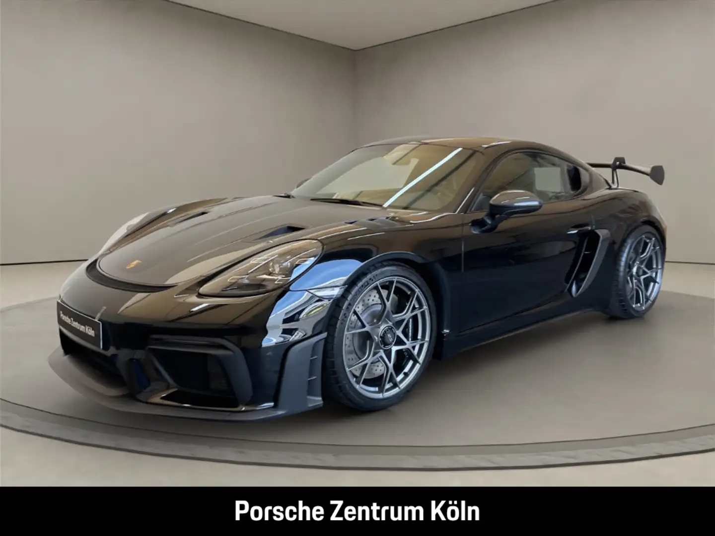 Porsche Cayman 718 GT4 RS Weissach-Paket Vollschalensitze Černá - 1