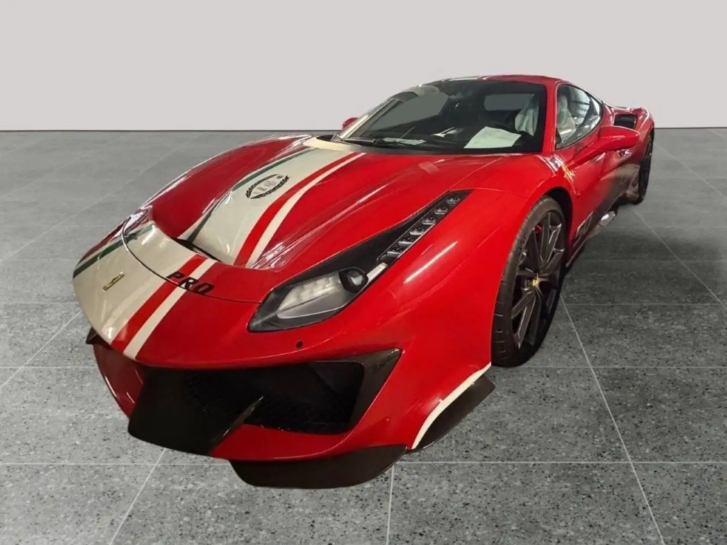 Ferrari 488 /Carbon/Piloti/TailorMade/Alcantara Rojo - 2